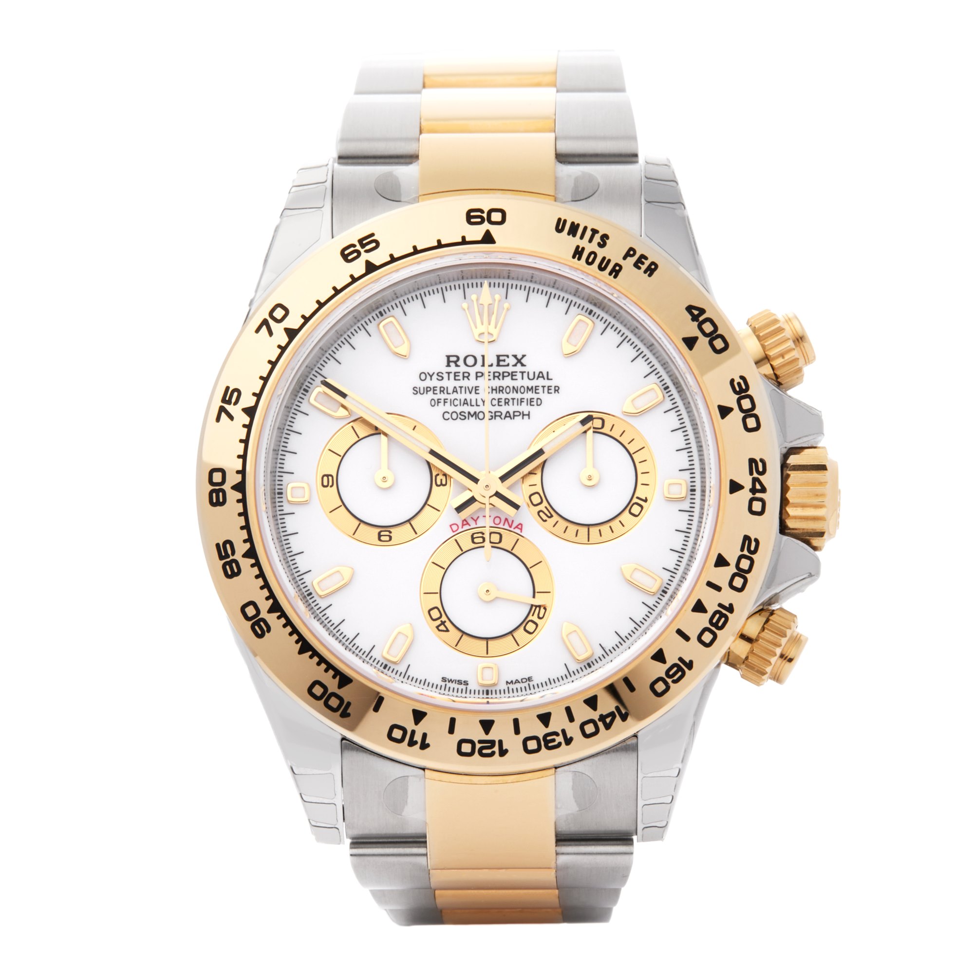 rolex daytona mixed metal