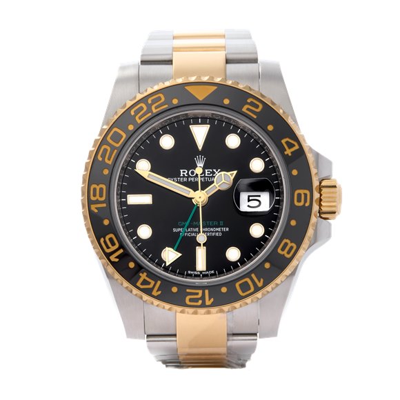 Rolex GMT-Master II Yellow Gold & Stainless Steel - 116713LN