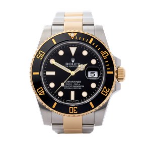 Rolex Submariner Date Yellow Gold & Stainless Steel - 116613LN