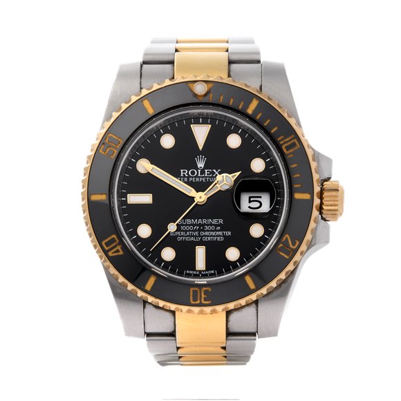 Rolex Submariner 40 Yellow Gold & Stainless Steel - 116613LN