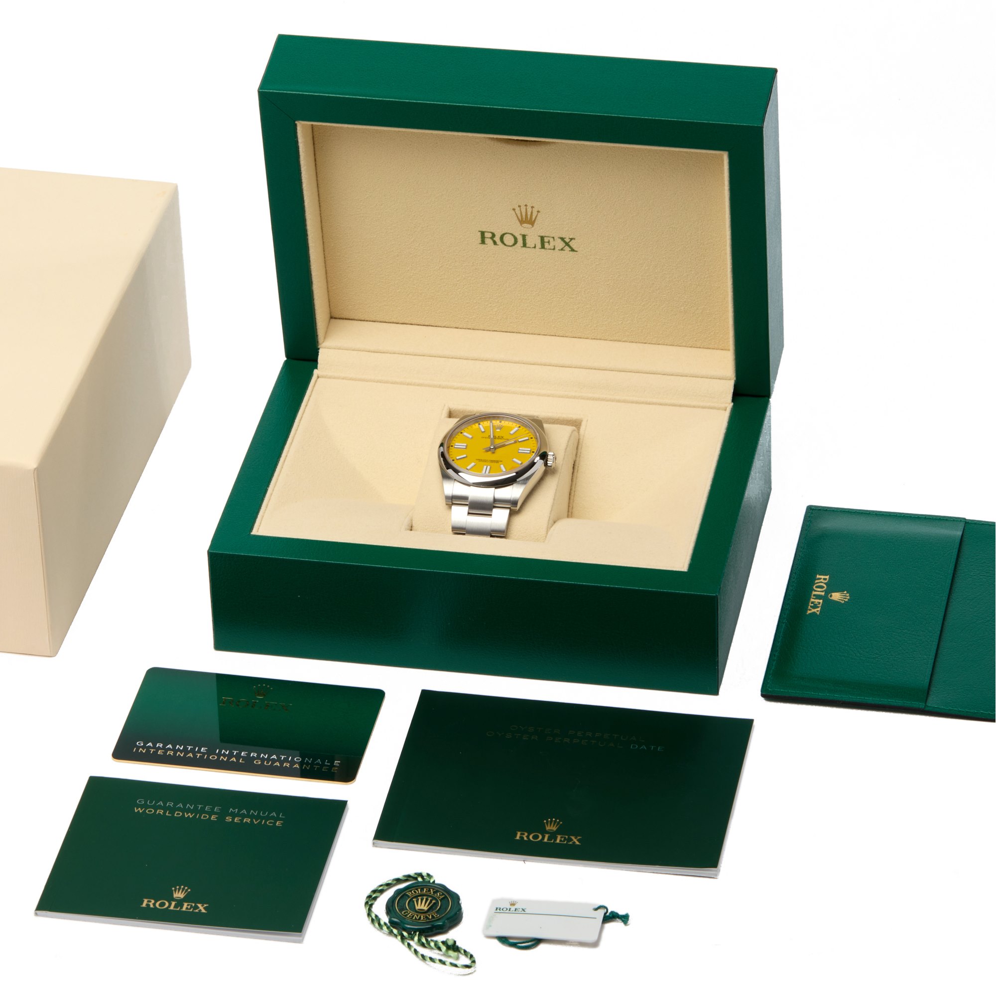 Rolex Oyster Perpetual 41 Roestvrij Staal 124300