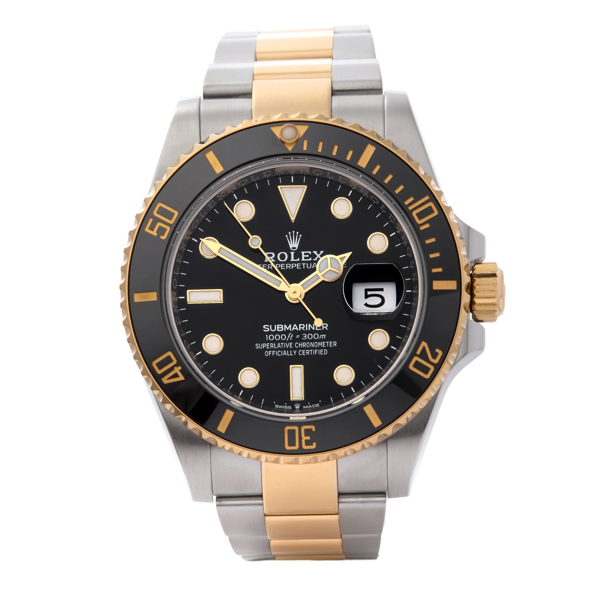Rolex Submariner Date Yellow Gold & Stainless Steel 126613LN