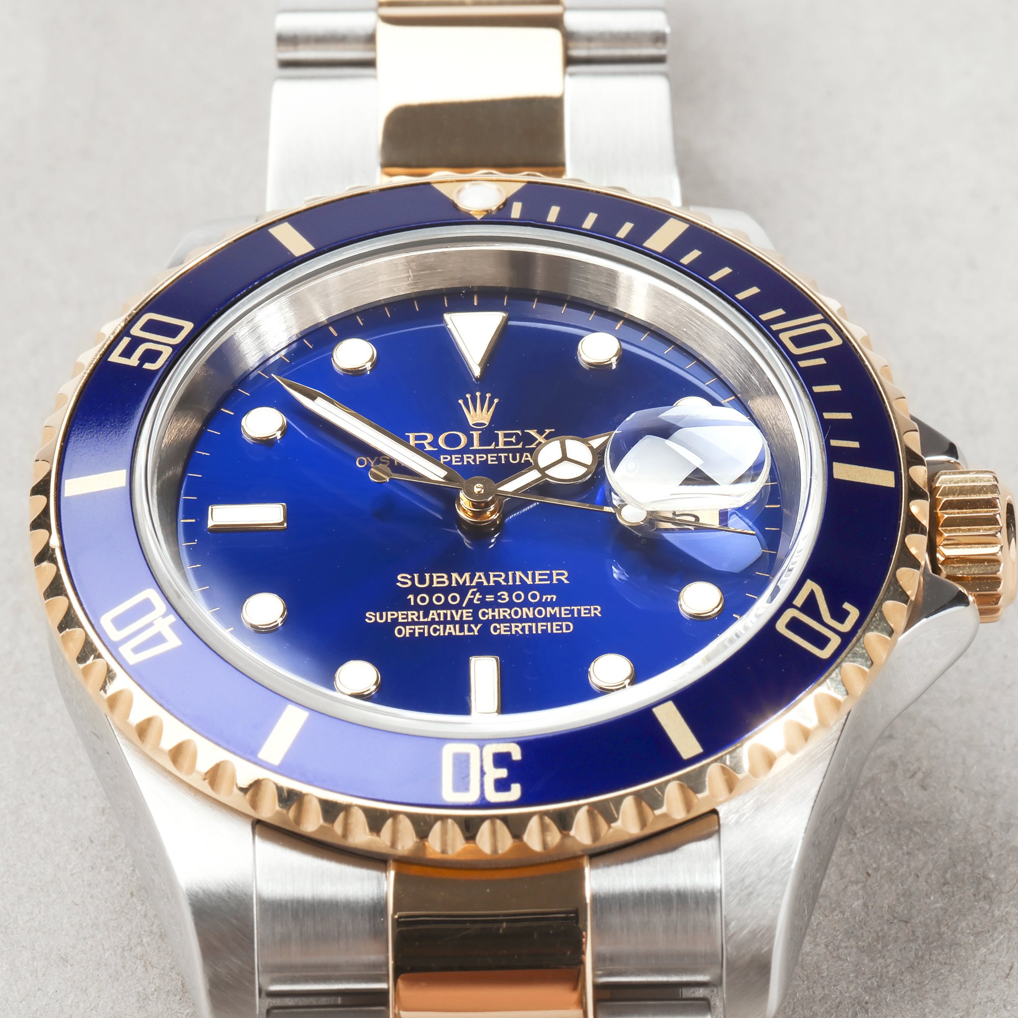 Rolex Submariner Date Yellow Gold & Stainless Steel 16613