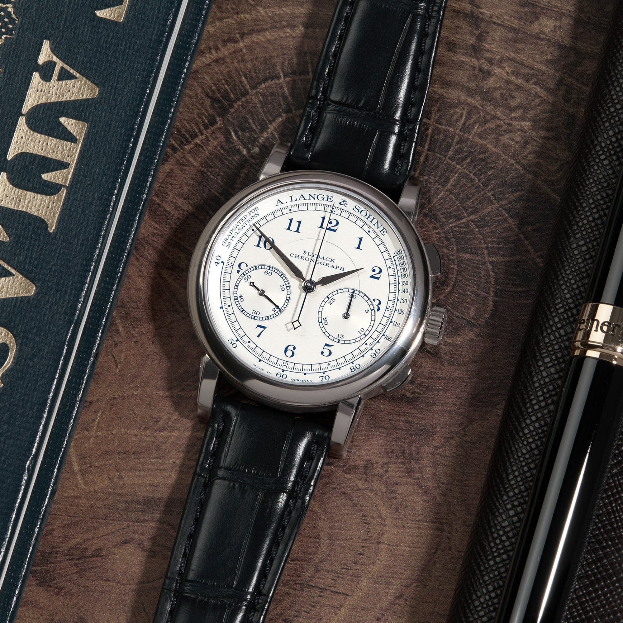 A. Lange & Söhne 1815 Chronograph Boutique Edition White Gold 414.026/LS4143AA
