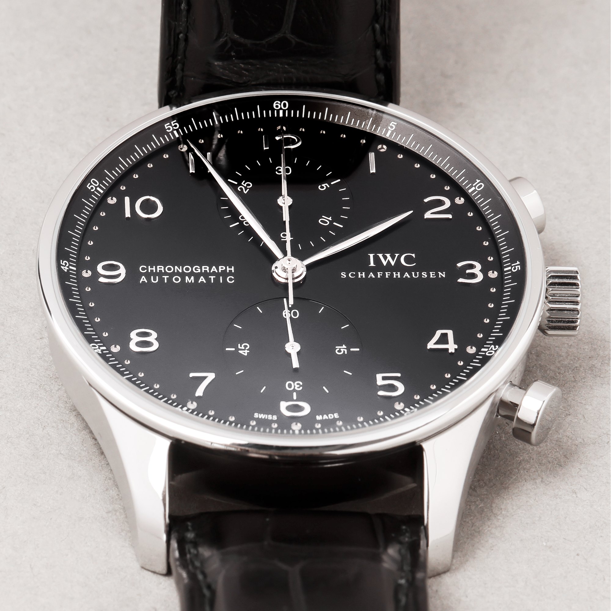 IWC Portuguese Chronograph Stainless Steel IW371447