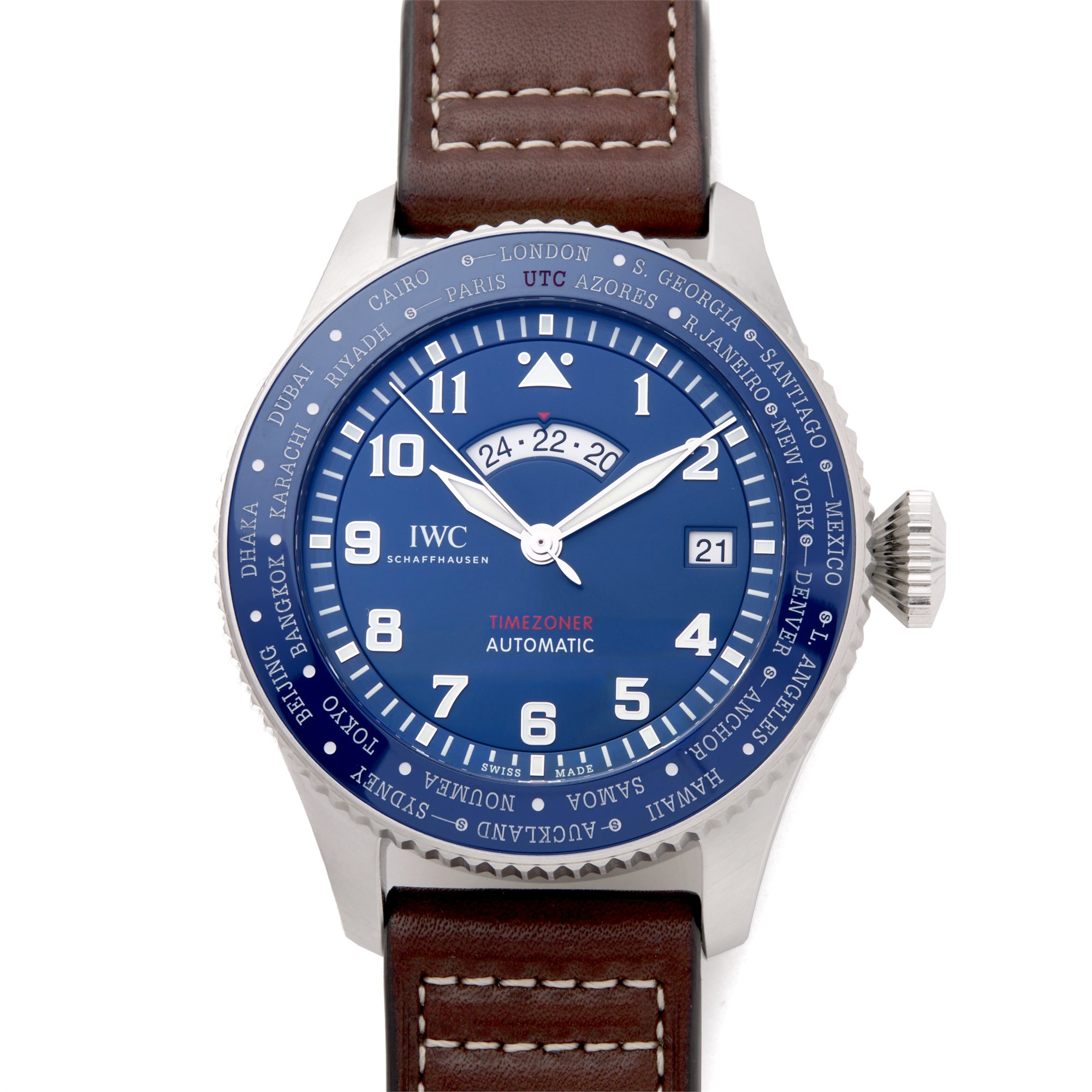 IWC Pilot's Timezoner "LE PETIT PRINCE" Stainless Steel IW395503