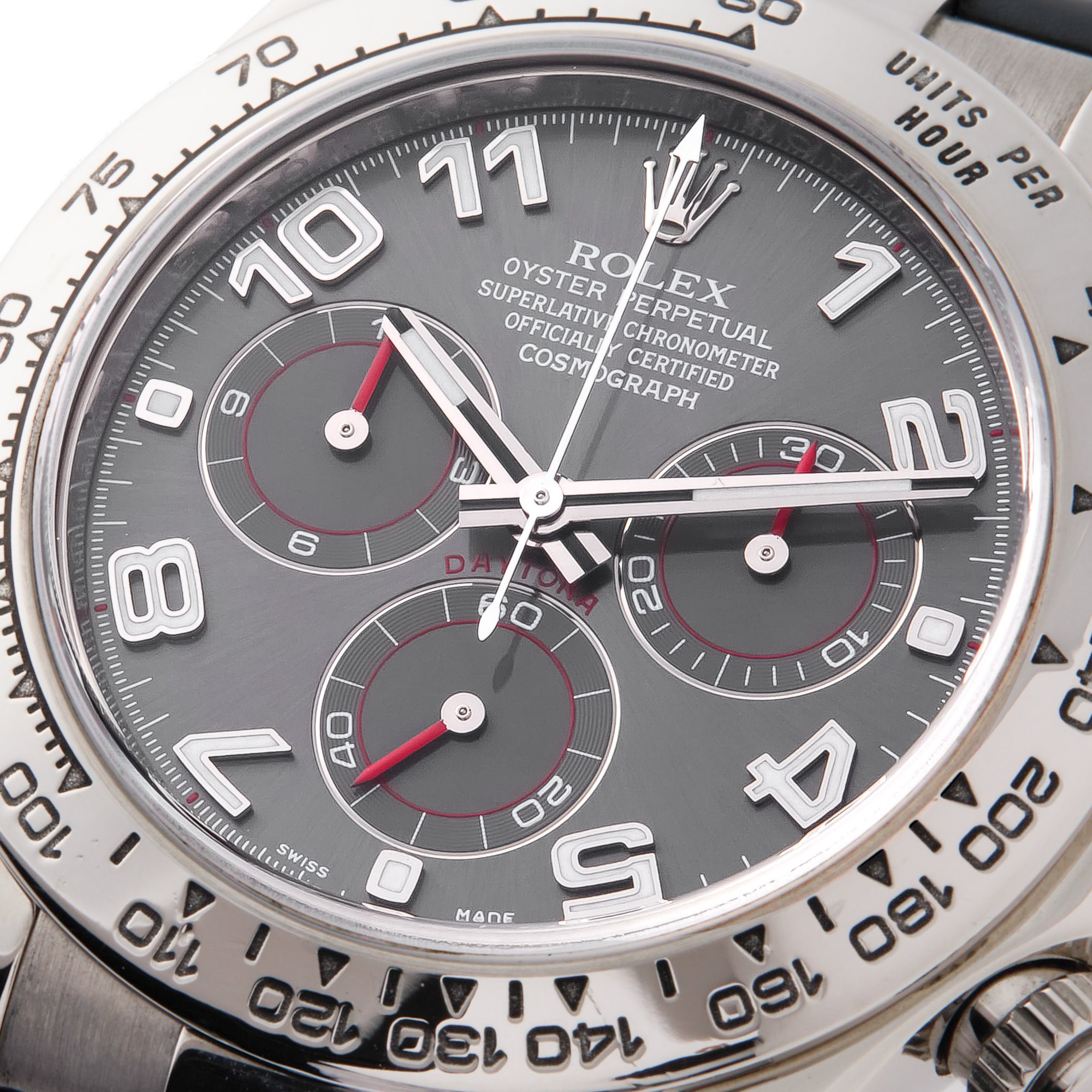 Rolex Daytona Racing Dial Wit Goud 116519