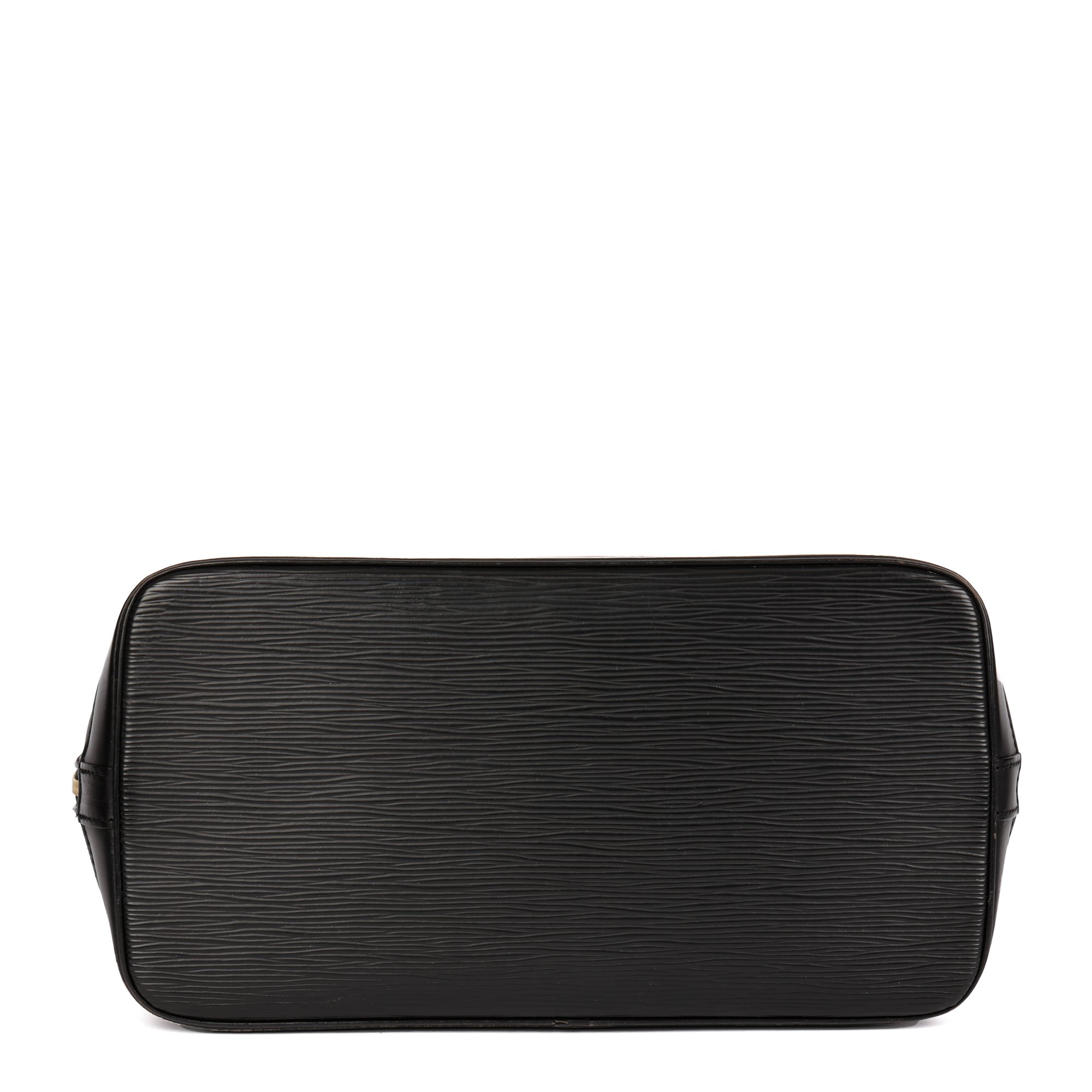Louis Vuitton Black Epi Leather Alma PM