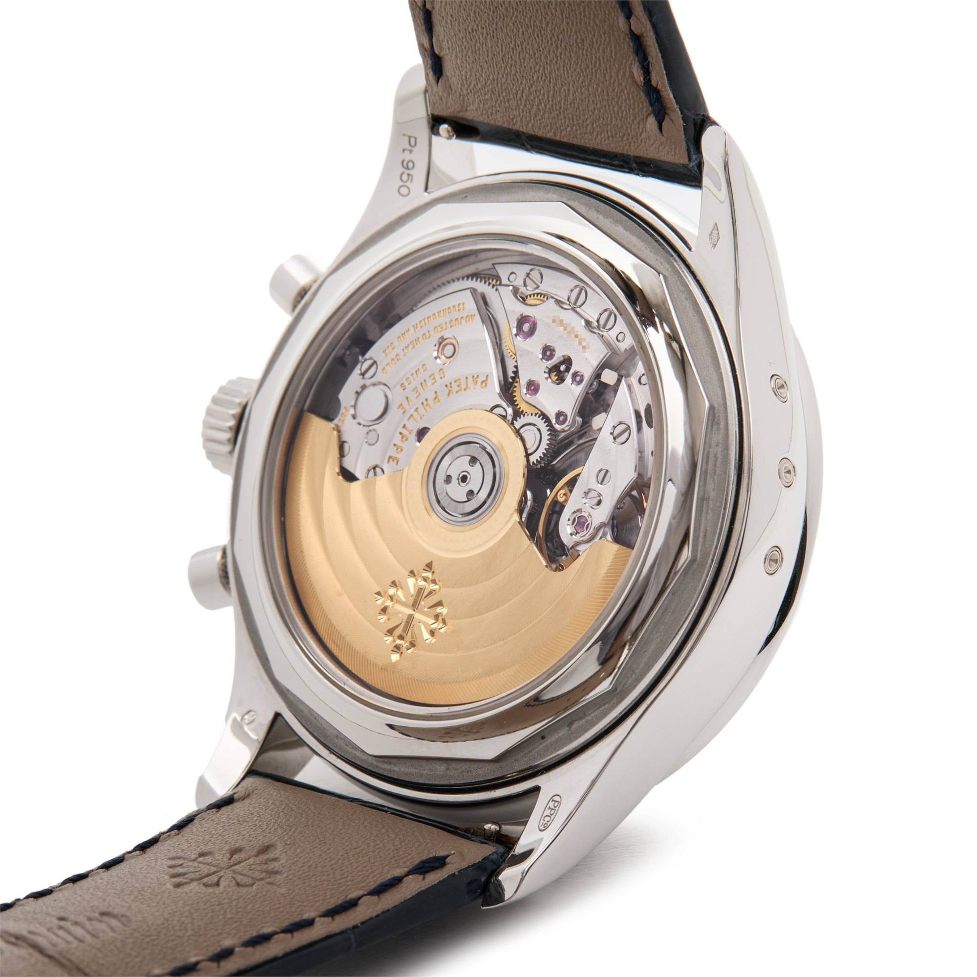 Patek Philippe Complications Annual Calendar Flyback Chronograph Platinum 5961P-001