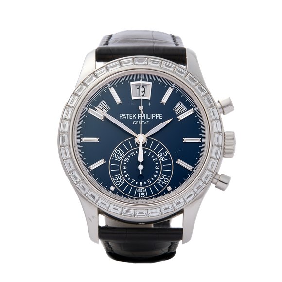 Patek Philippe Complications Annual Calendar Flyback Chronograph Platinum - 5961P-001
