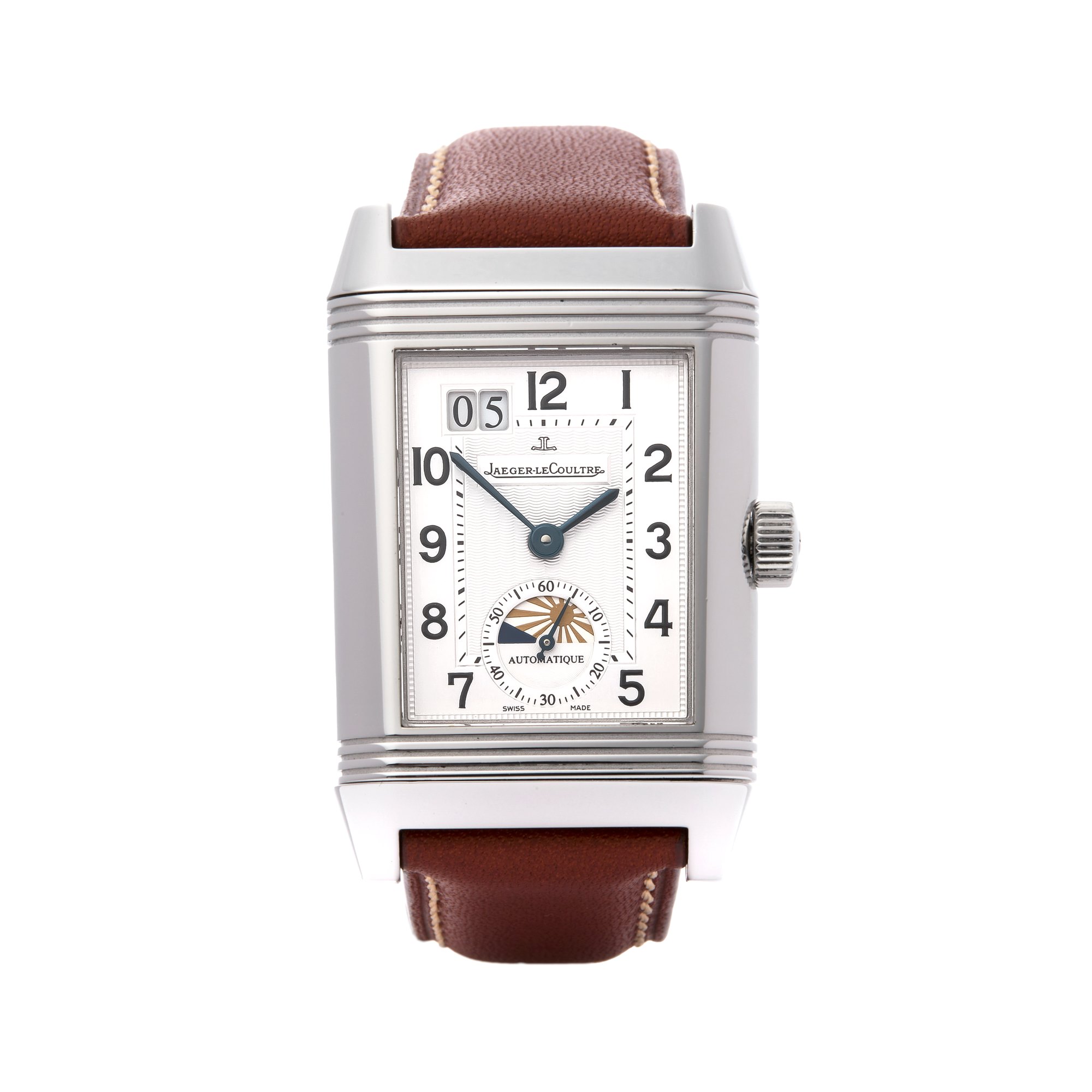 Jaeger-LeCoultre Reverso Day Night GMT Roestvrij Staal Q3038420 or 240.8.72