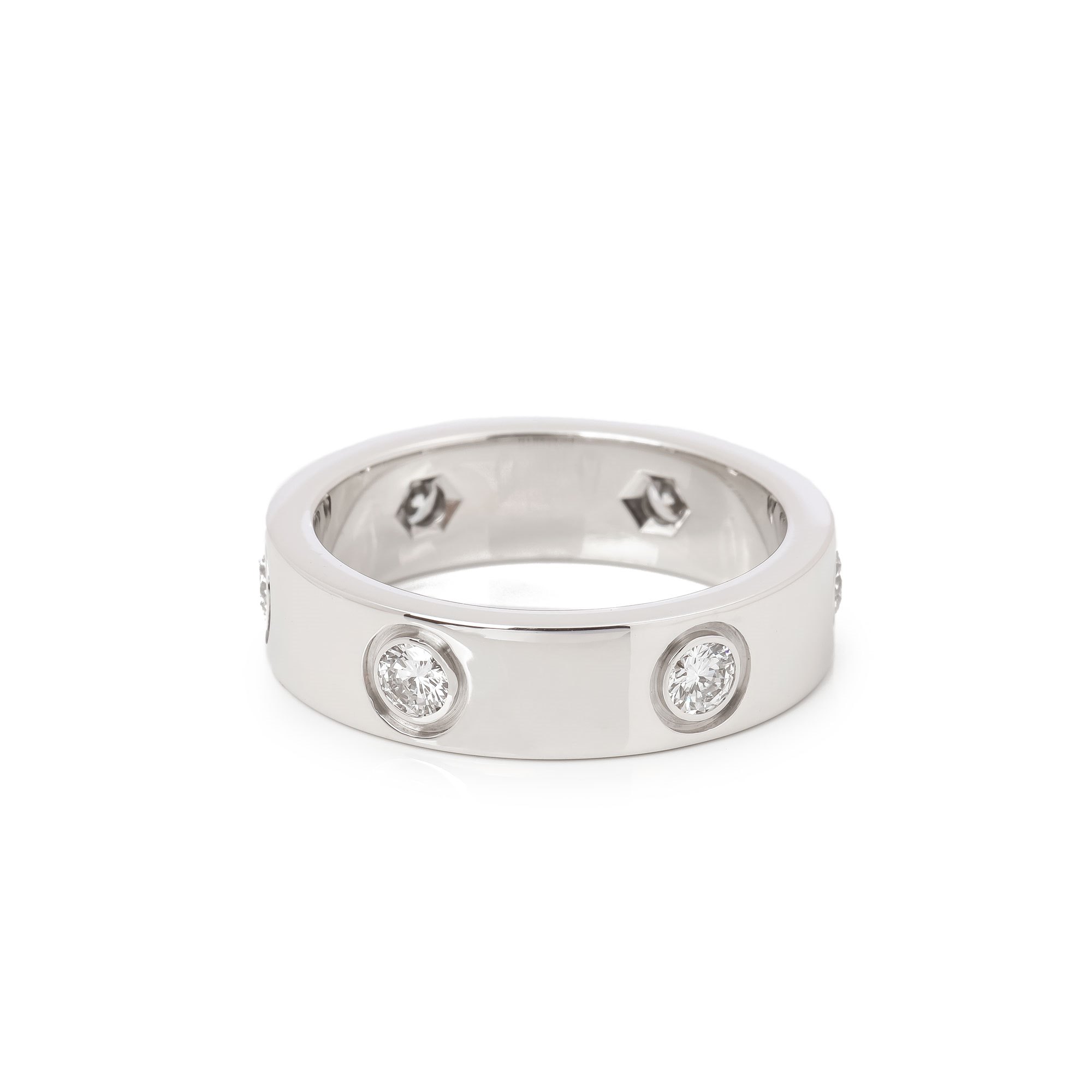 Cartier 6 Diamond Love Ring