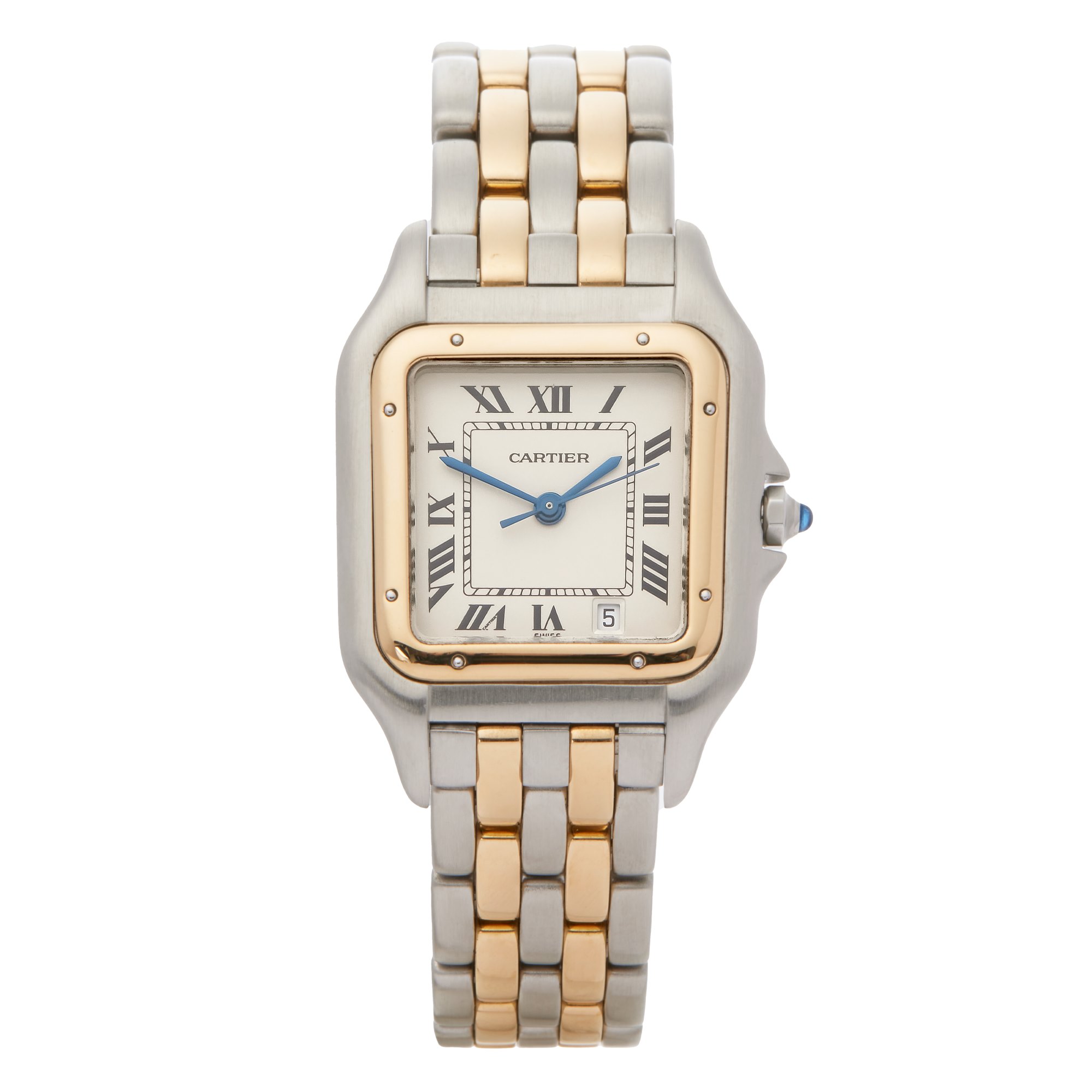 Cartier Panthère 2 Row Yellow Gold & Stainless Steel 183949