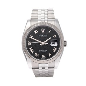 Rolex Datejust 36 White Gold & Stainless Steel - 116234