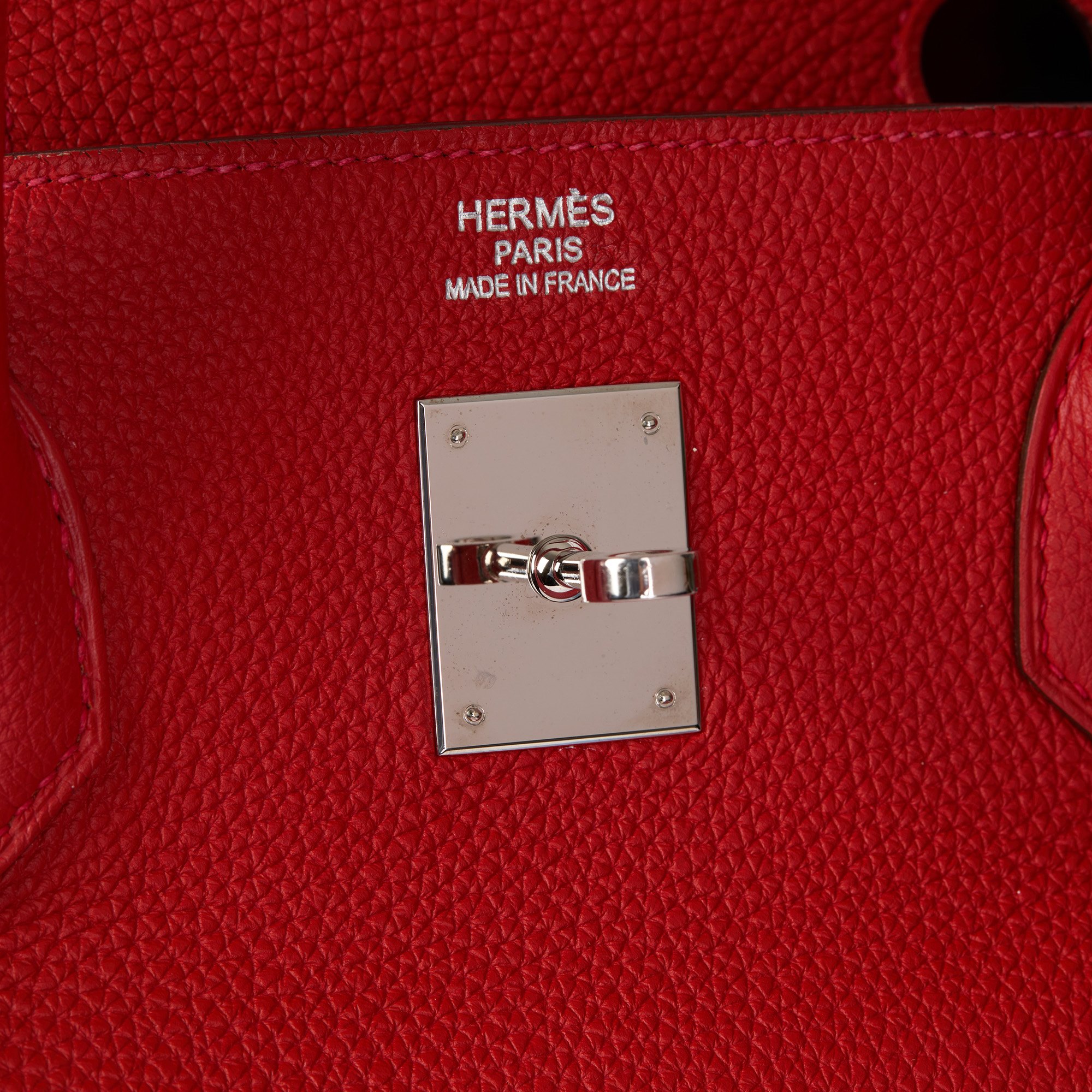 Hermès Rouge Tomate Togo Leather Birkin 40cm