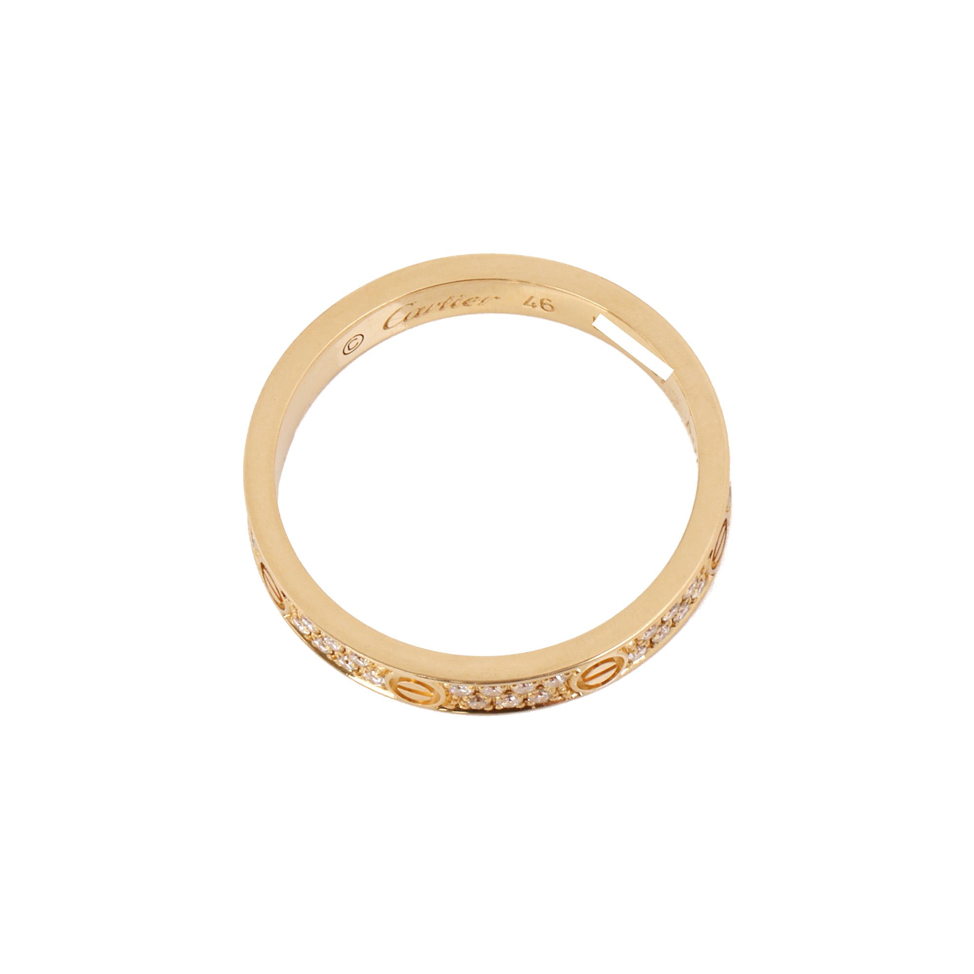 Cartier Love Pave Small Ring