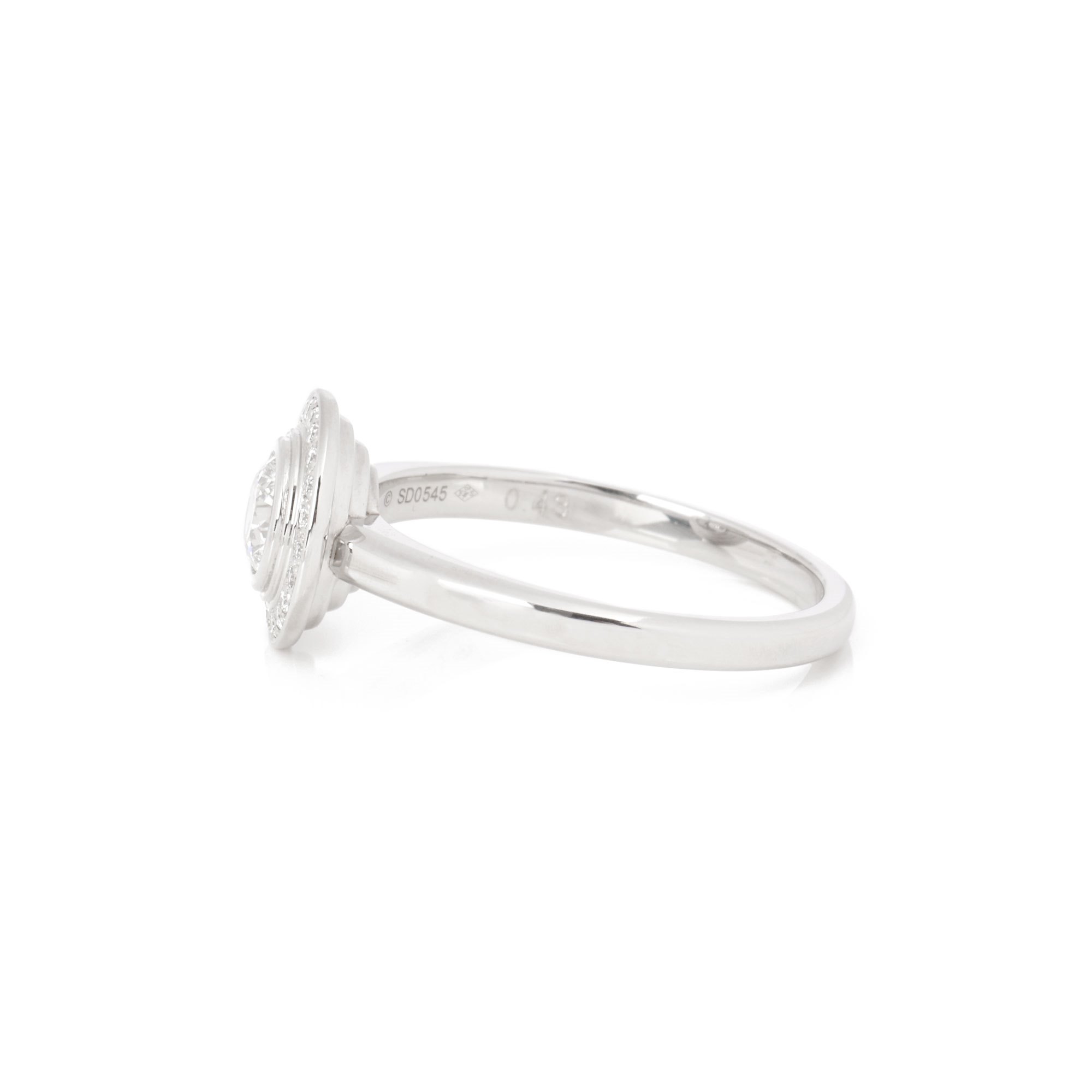 Cartier Damour Diamond Halo Ring