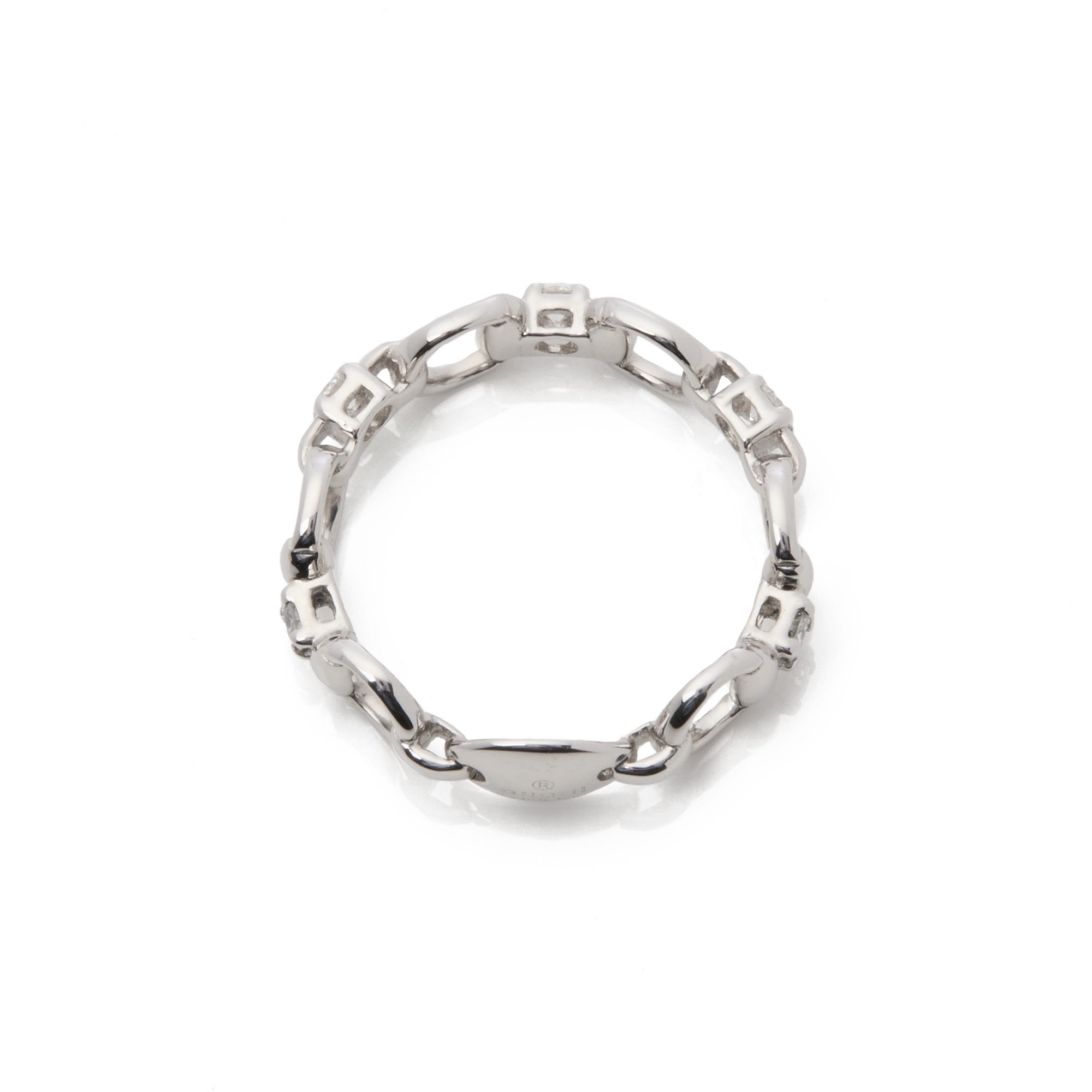 Gucci Diamond Horsebit Ring