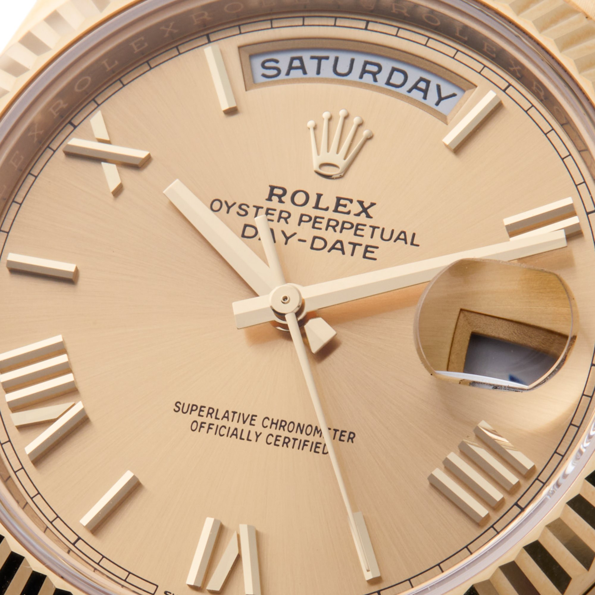 Rolex Day-Date 40 Geel Goud 228238