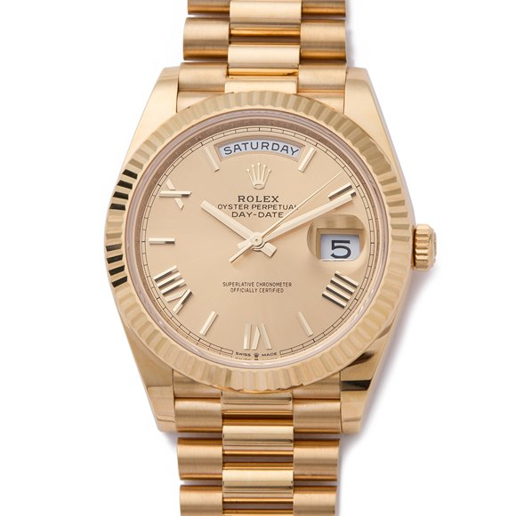 Rolex Day-Date 40 Yellow Gold - 228238