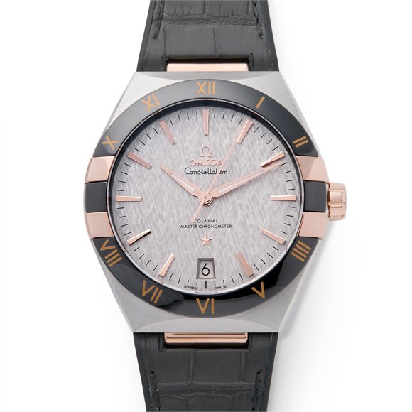 Omega Constellation Rose Gold & Stainless Steel - 131.23.41.21.06.001