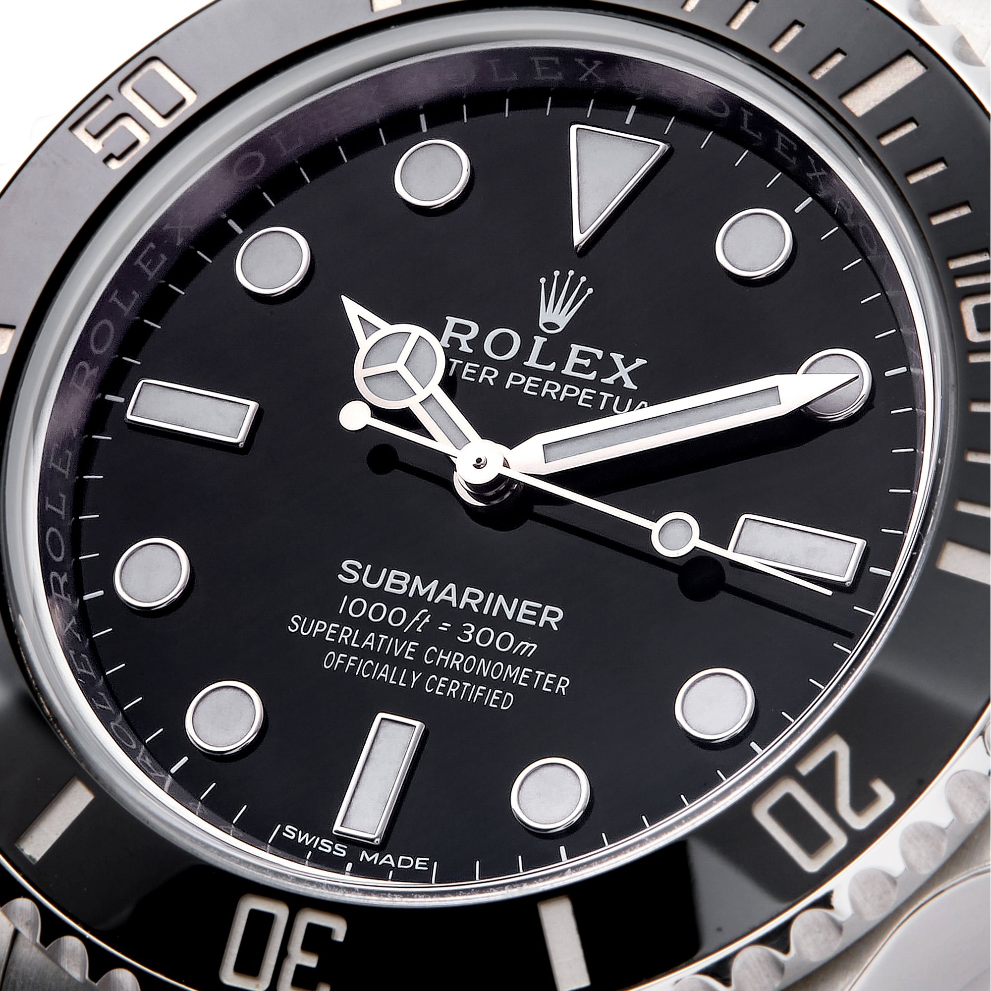 Rolex Submariner Non Date Stainless Steel 114060