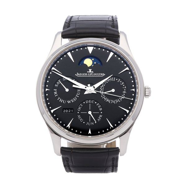 Jaeger-LeCoultre Master Ultra Thin Perpetual Stainless Steel - 130.84.70