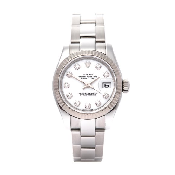 Rolex Oyster Perpetual 26 White Gold & Stainless Steel - 179174