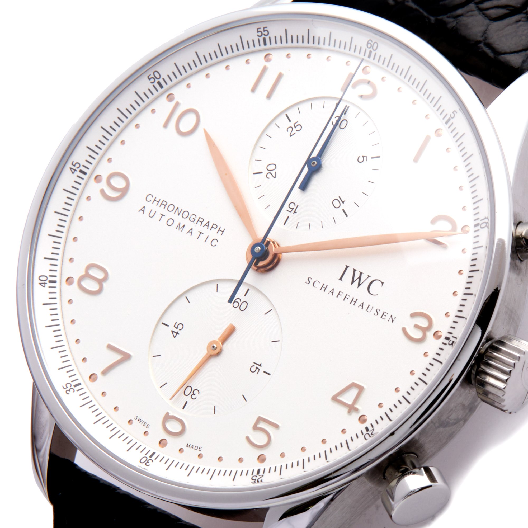 IWC Portuguese Chronograph Stainless Steel IW371445