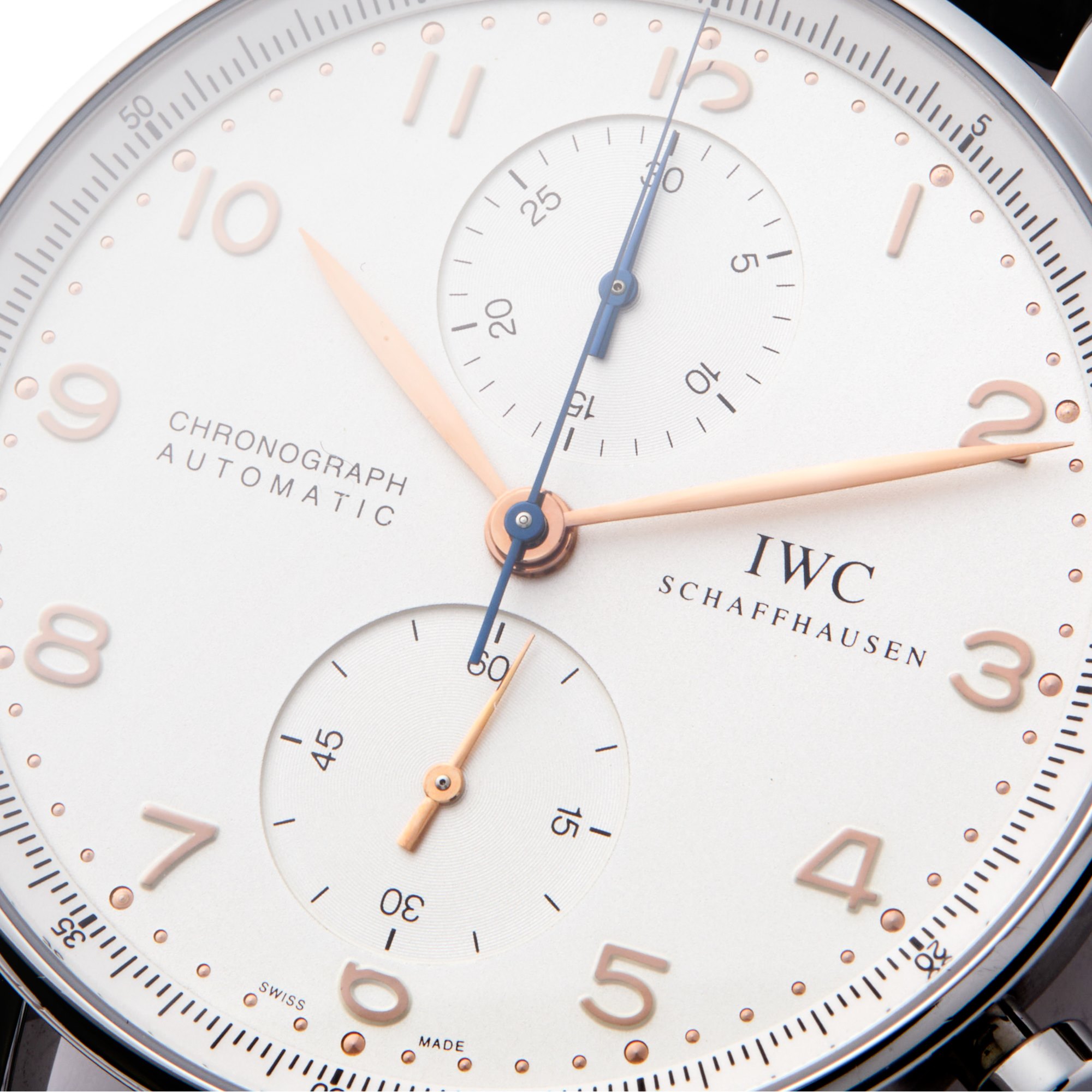 IWC Portuguese Chronograaf Roestvrij Staal IW371445