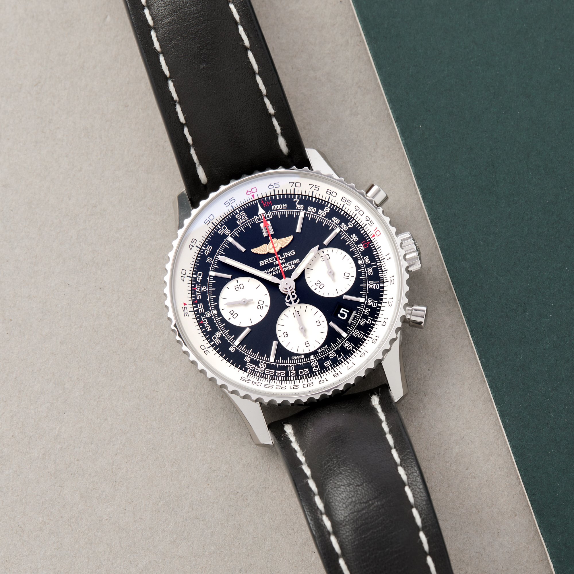 Breitling Navitimer Roestvrij Staal AB012012/BB01