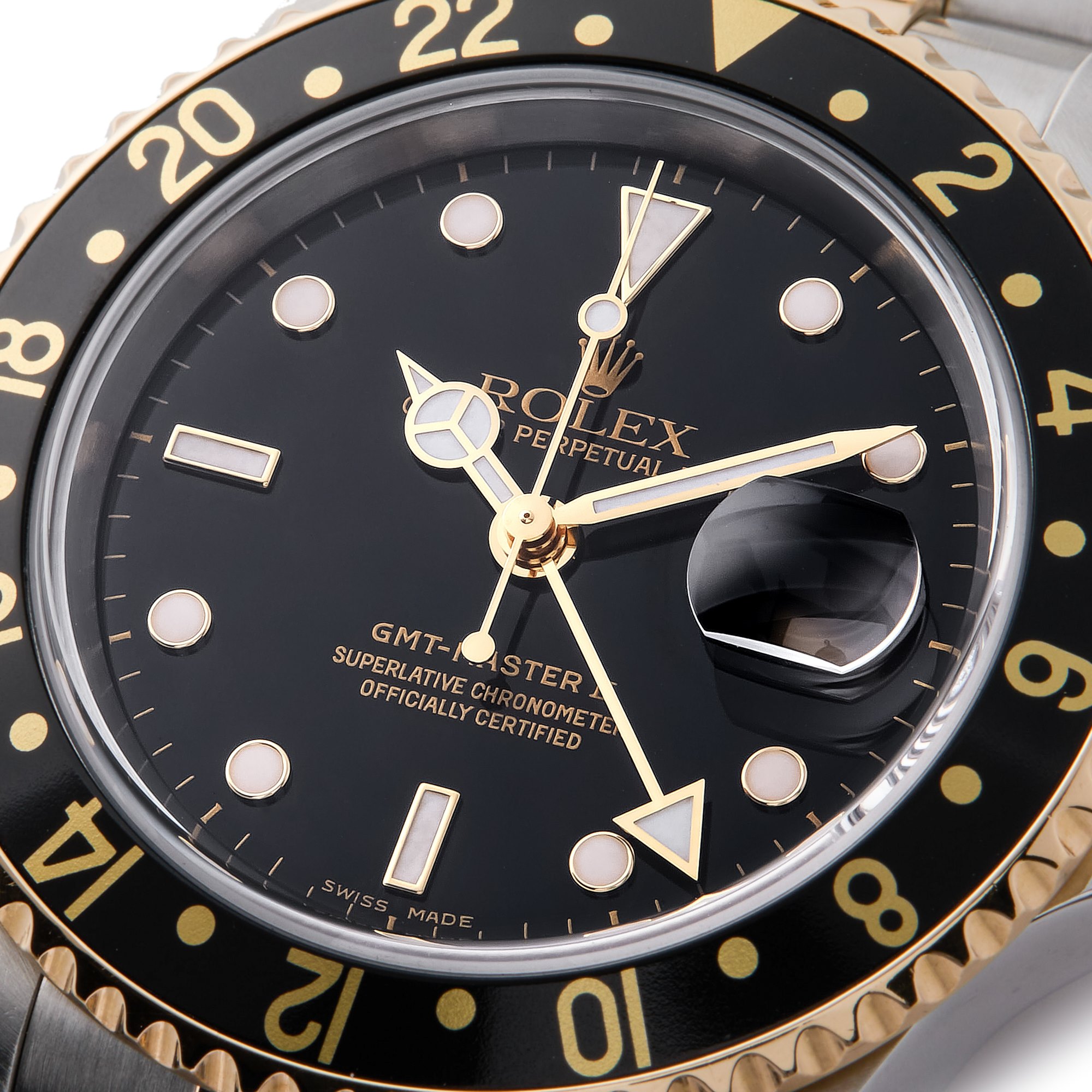 Rolex GMT-Master II Yellow Gold & Stainless Steel 16713