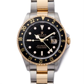 Rolex GMT-Master II Yellow Gold & Stainless Steel - 16713