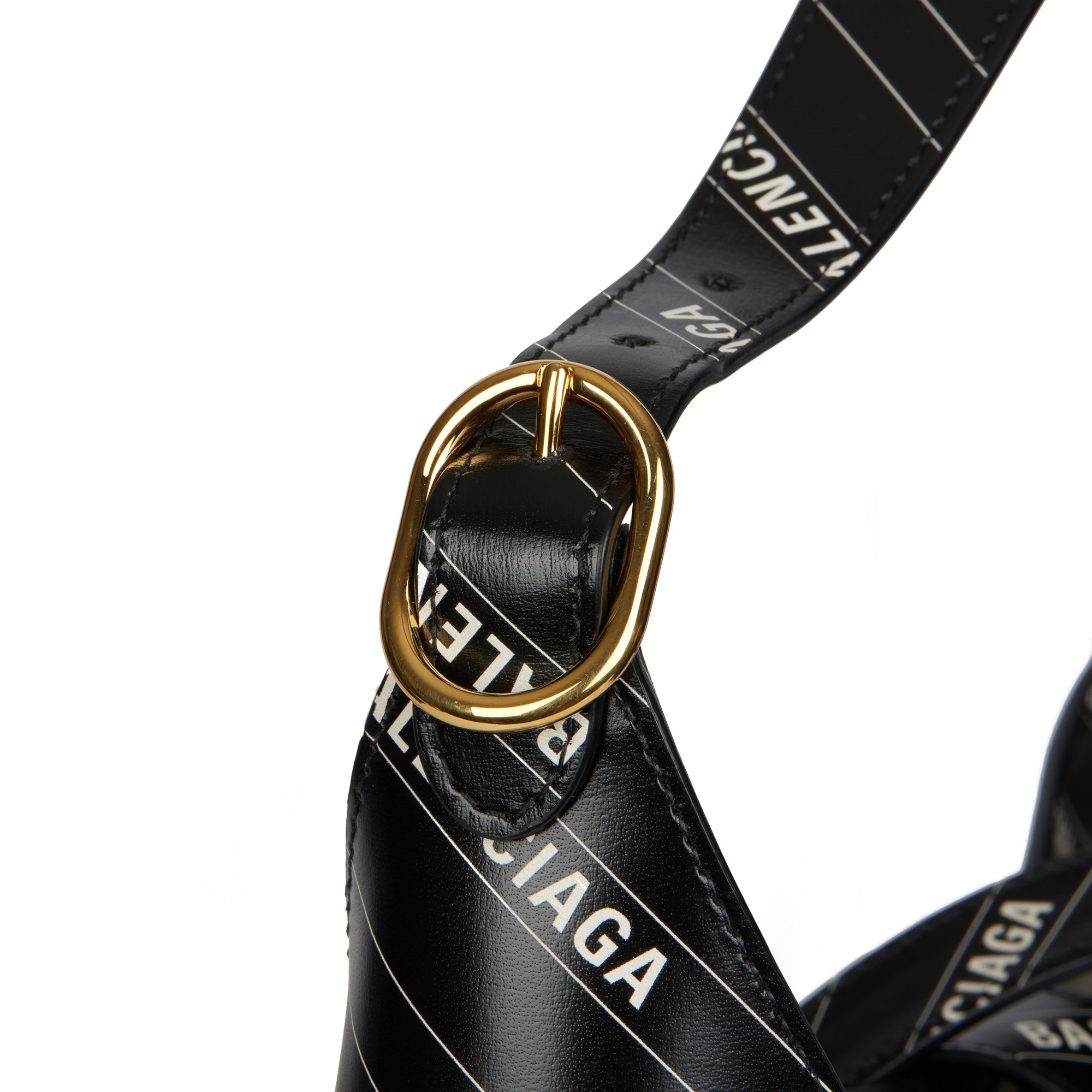 Gucci x Balenciaga Black Calfskin Leather The Hacker Project Small 1961 Jackie