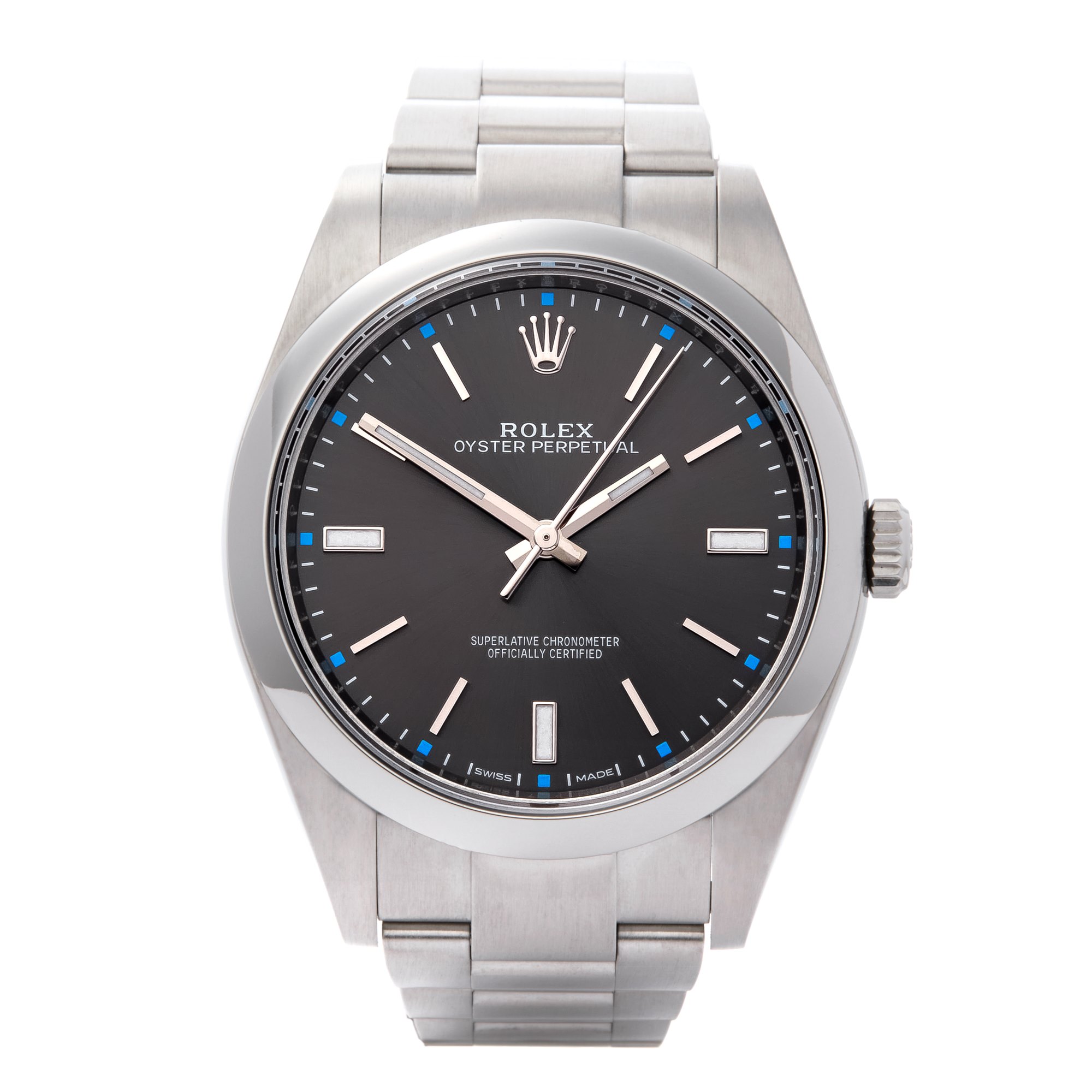 Rolex Oyster Perpetual 39 Roestvrij Staal 114300