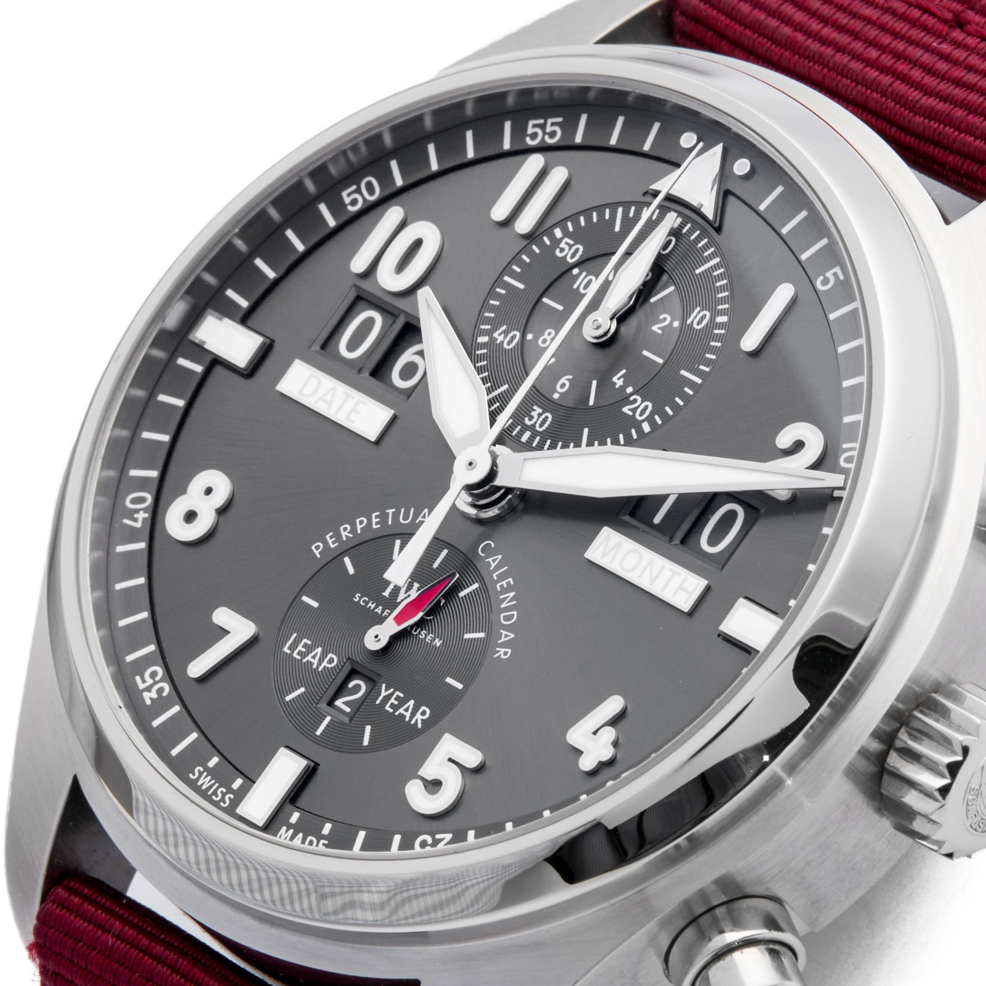 IWC Spitfire Perpetual Calendar Stainless Steel IW379108