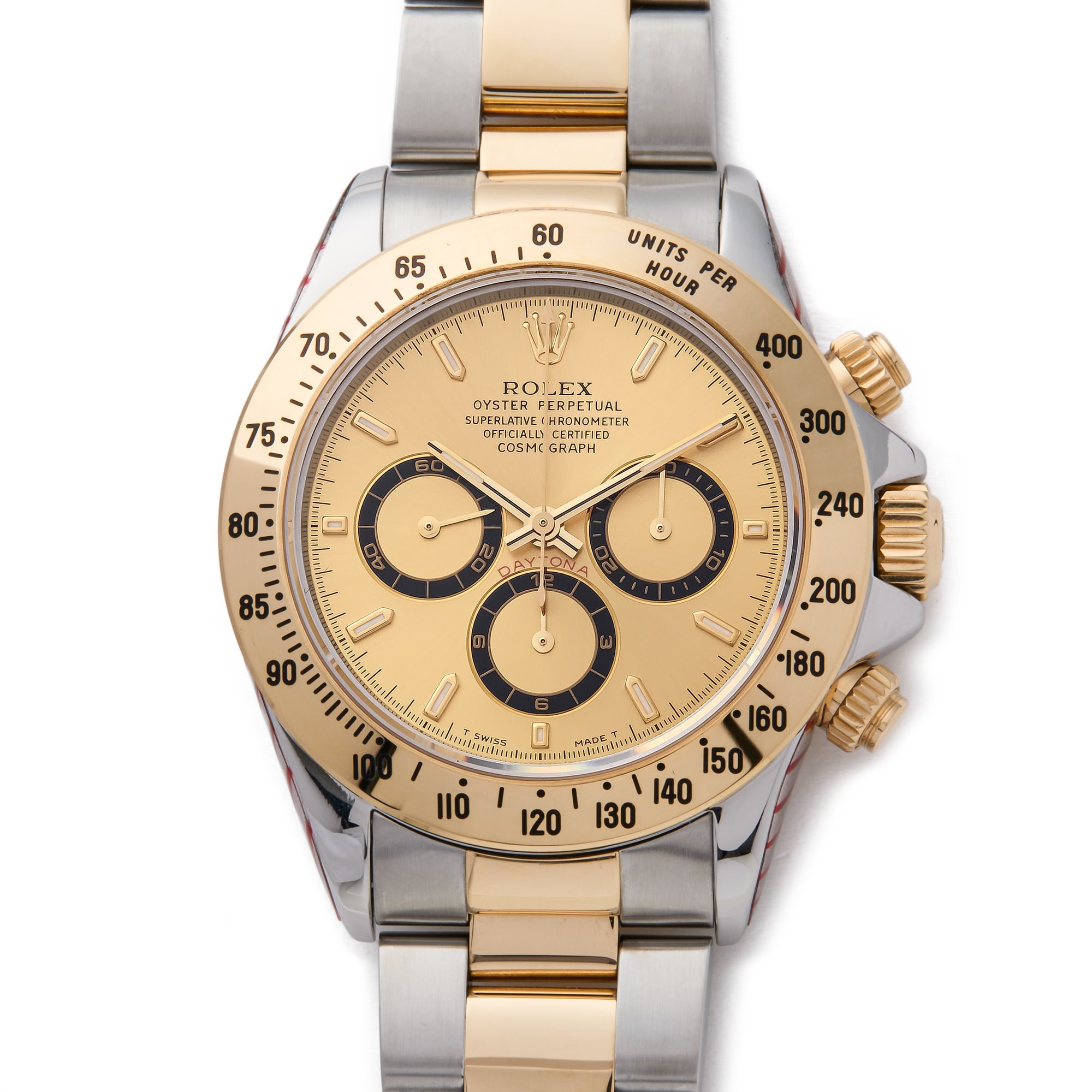 Rolex Daytona Zenith Yellow Gold & Stainless Steel 16523