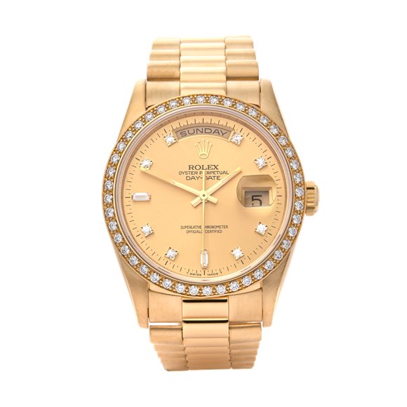 Rolex Day-Date 36 Yellow Gold - 18348