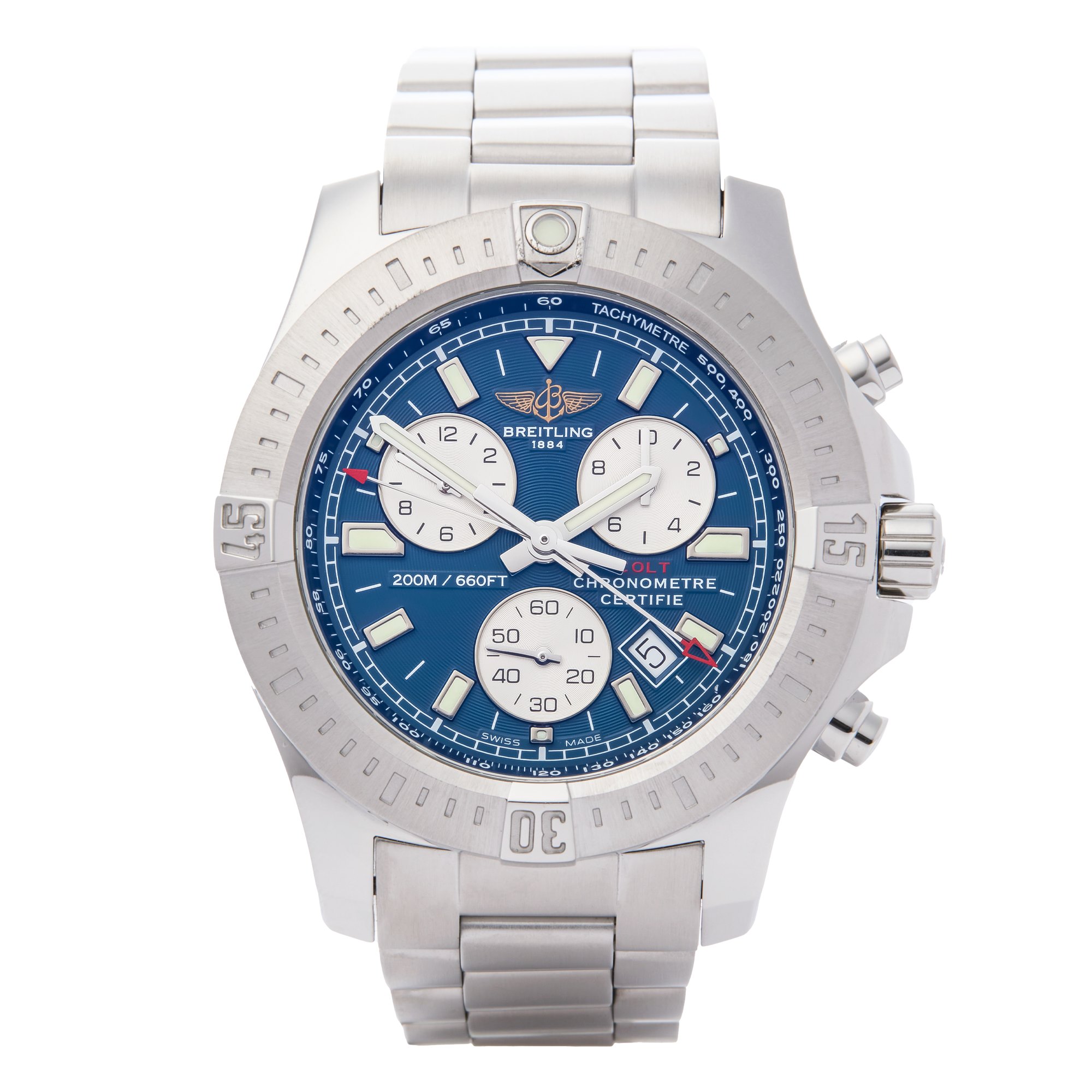 Breitling Colt Chronograph II Roestvrij Staal A73388