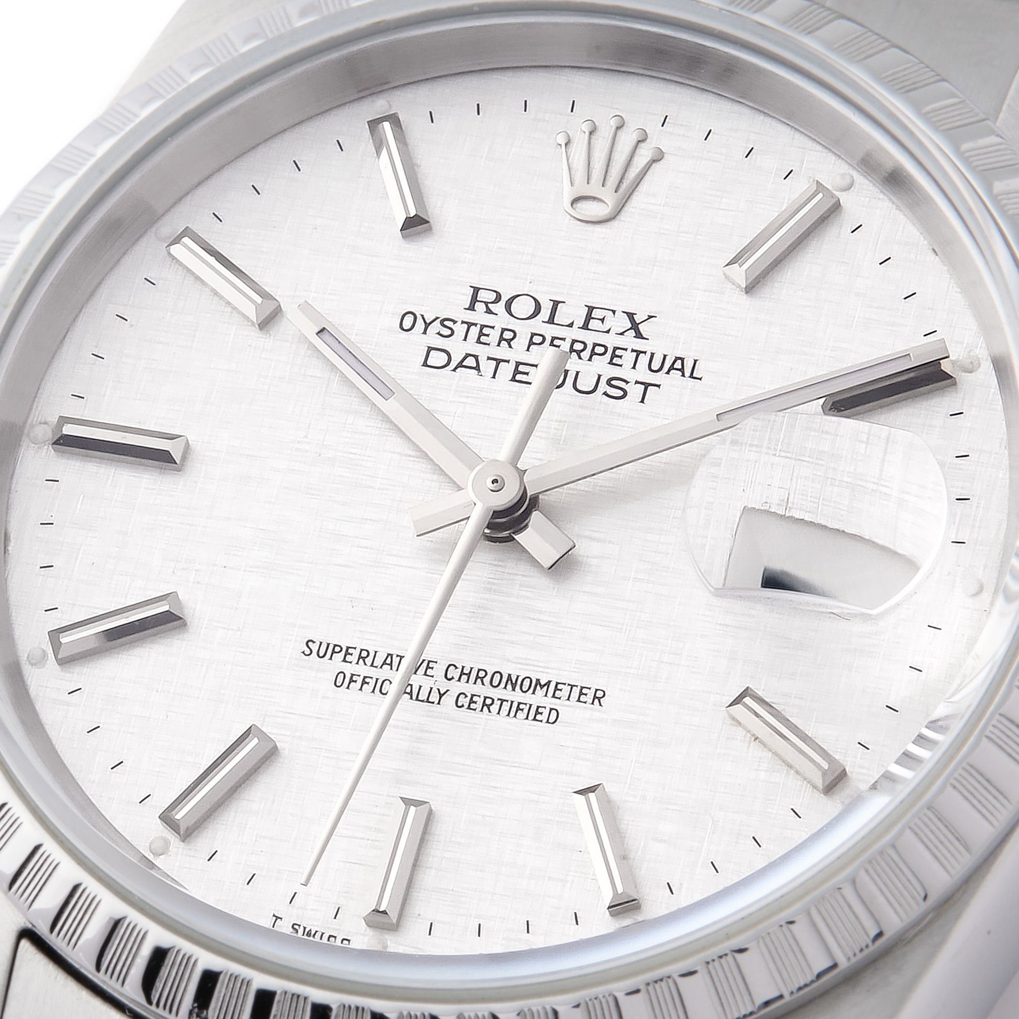 Rolex Datejust Roestvrij Staal 16220