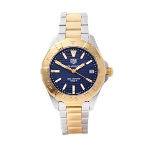 Tag Heuer Aquaracer Plated Yellow Gold & Stainless Steel - WBD1325.BB0320