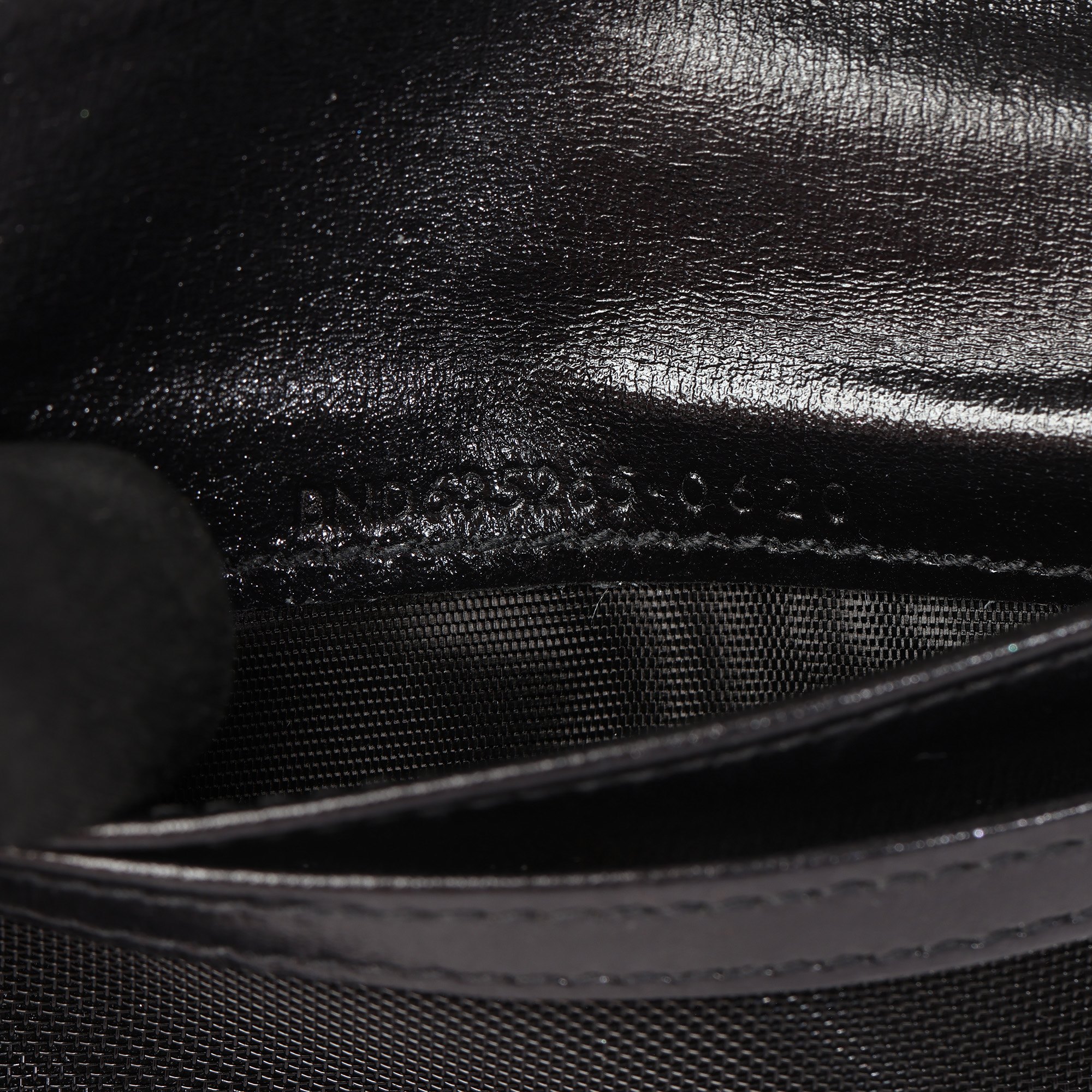 Saint Laurent Black Grained Leather TIny Cassandre Bi-fold ID Wallet