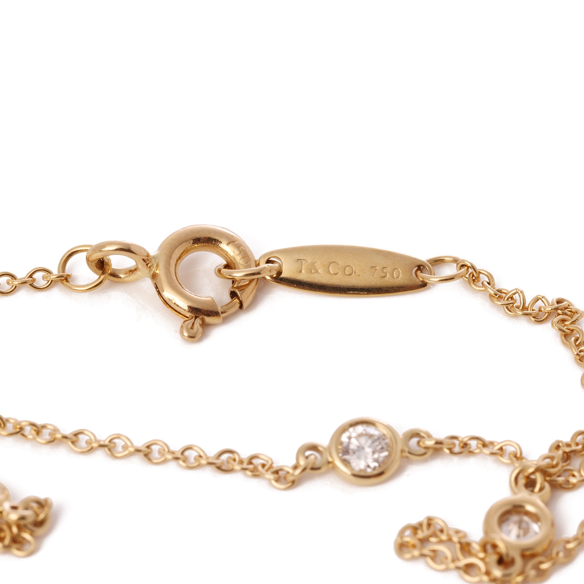 Tiffany & Co. Diamond by the yard bracelet 0.15ct