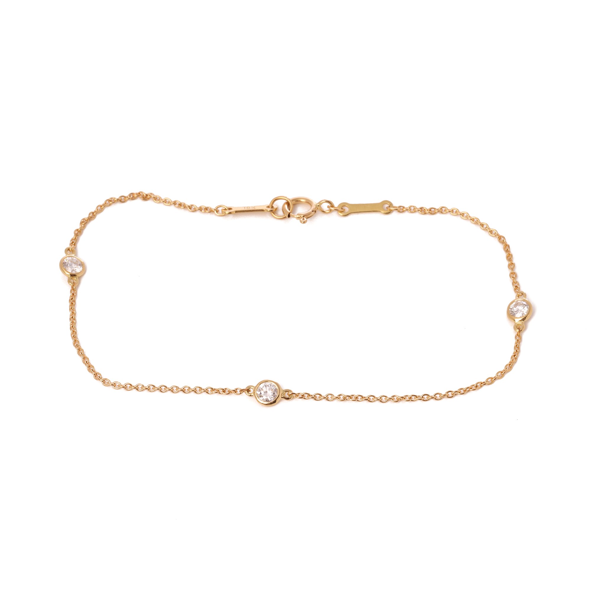 Tiffany & Co. Diamond by the yard bracelet 0.15ct