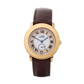 Cartier Ronde Vermiel Gold Plated - 1810