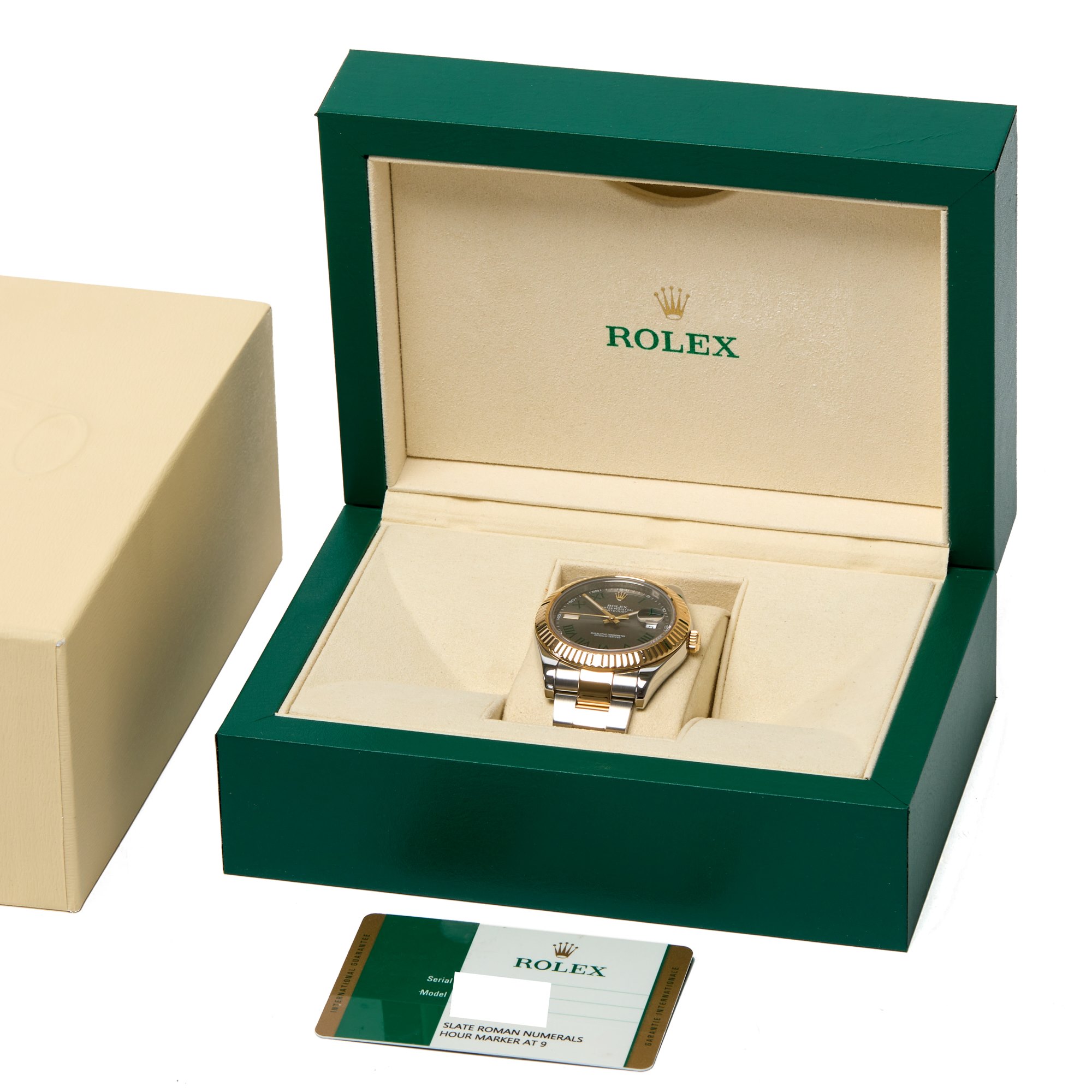 Rolex Datejust II 41 'Wimbledon' Yellow Gold & Stainless Steel 116333