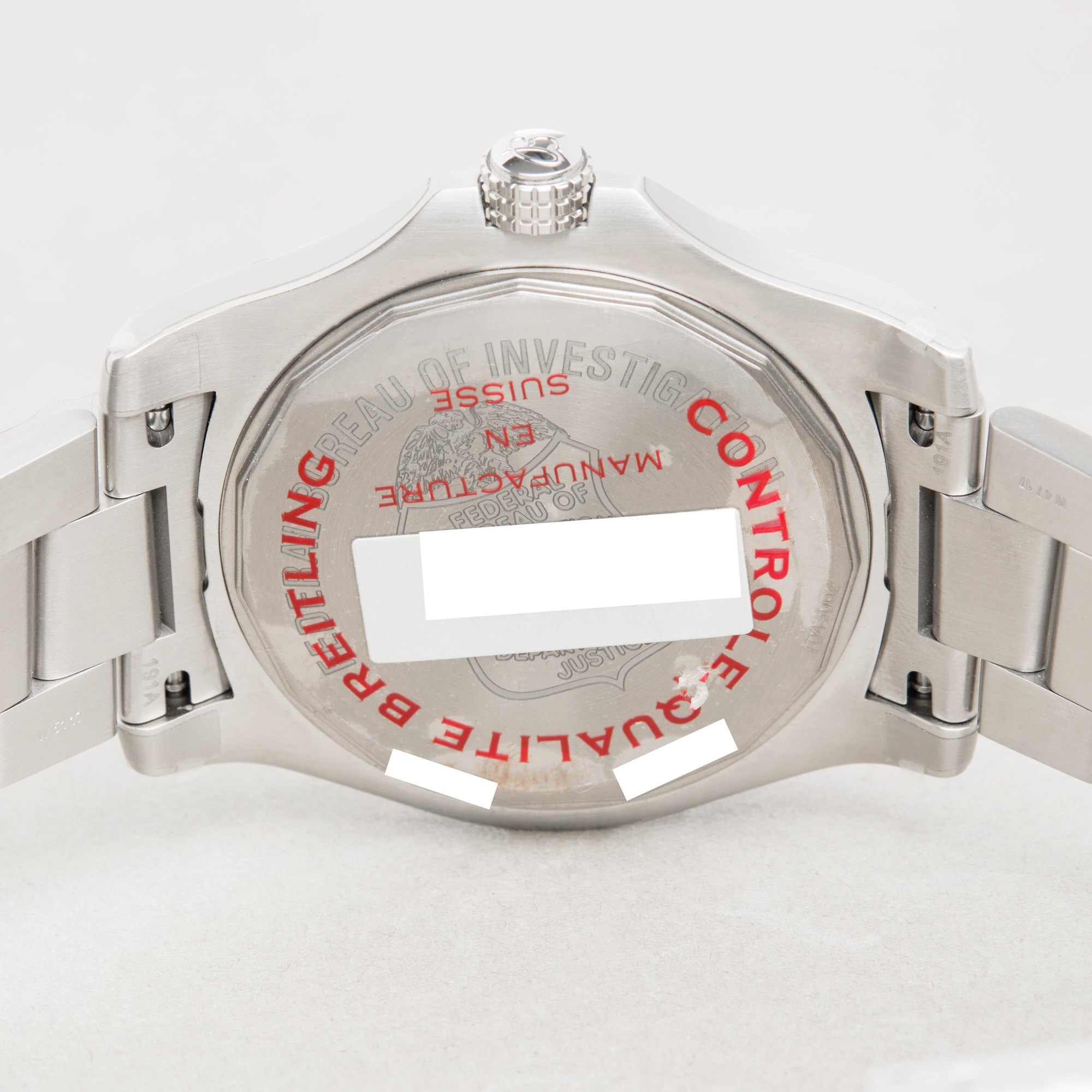 Breitling Avenger II FBI Roestvrij Staal A323901B/BG95
