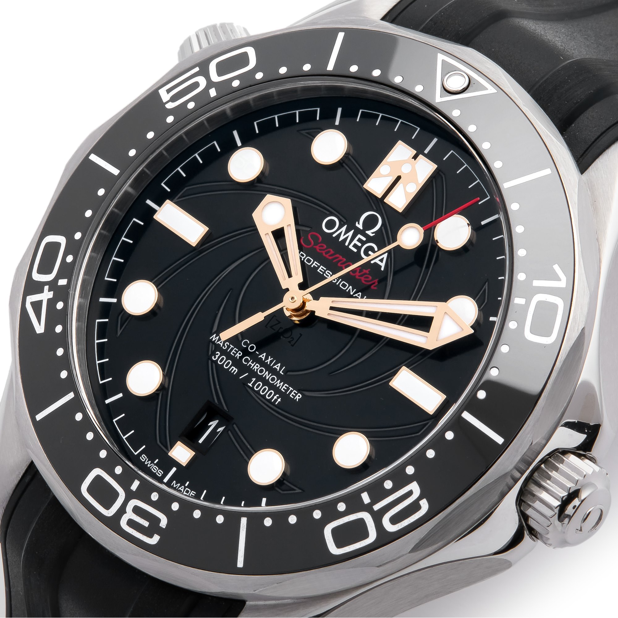 Omega Seamaster James Bond Limited Edition to 7007 Pieces Roestvrij Staal 210.22.42.20.01.004