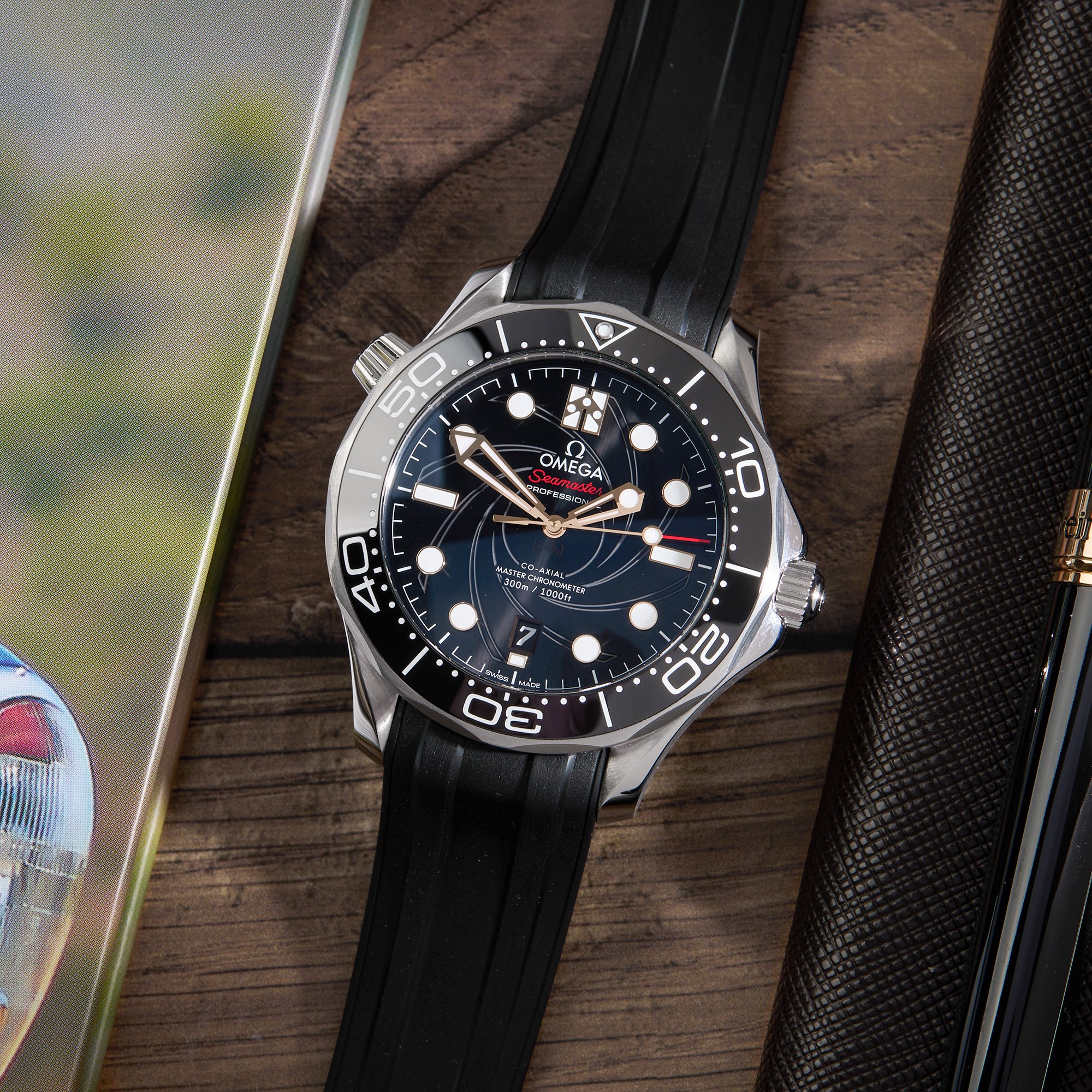 Omega Seamaster James Bond Spectre Limited Edition to 7007 Pieces Stainless Steel 210.22.42.20.01.004