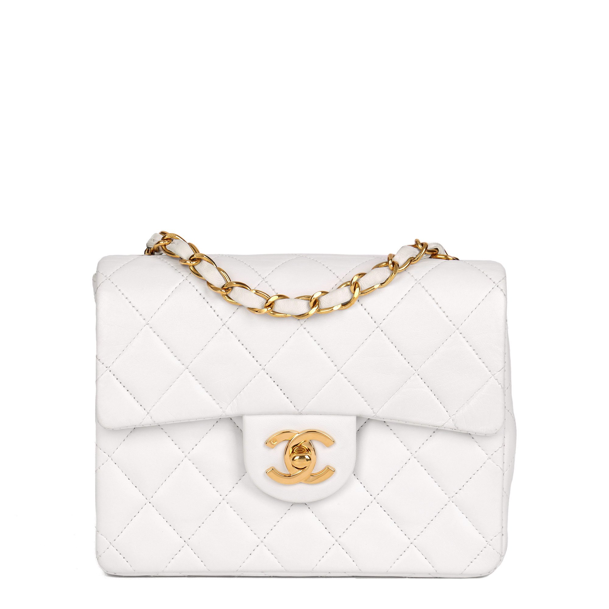 Chanel Square Mini Flap Bag 1997 HB4726 | Second Hand Handbags